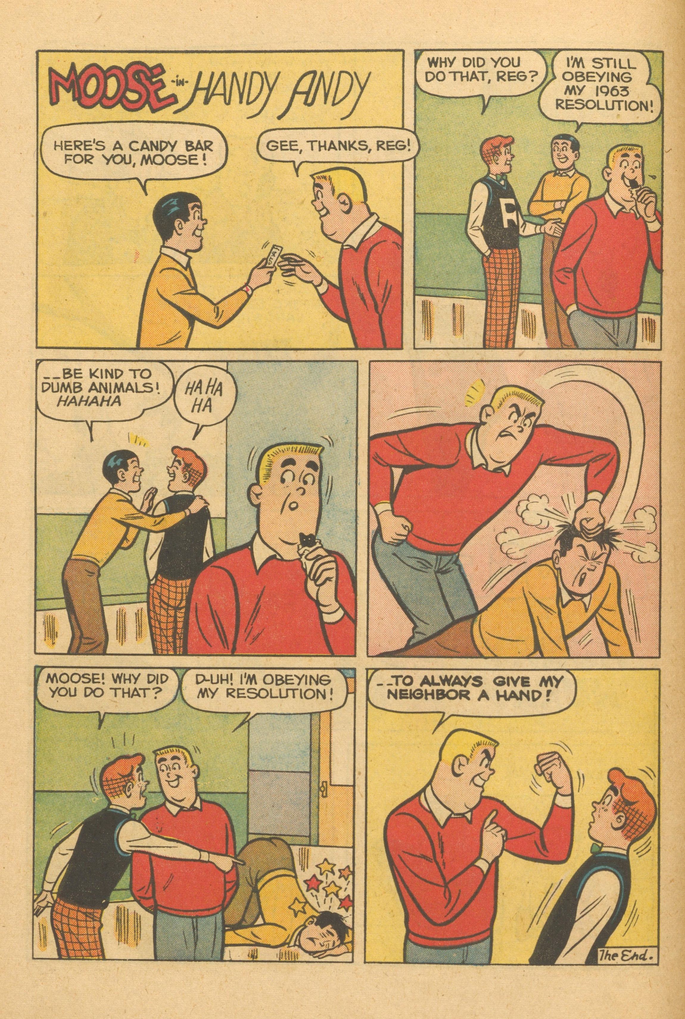Read online Archie's Joke Book Magazine comic -  Issue #70 - 6
