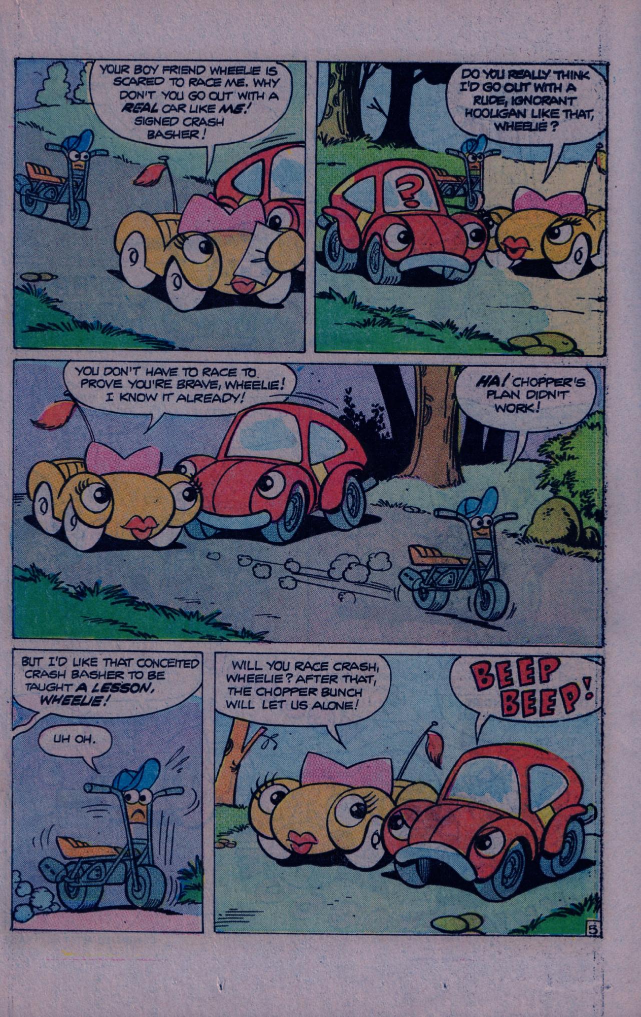 Read online Wheelie and the Chopper Bunch comic -  Issue #7 - 15