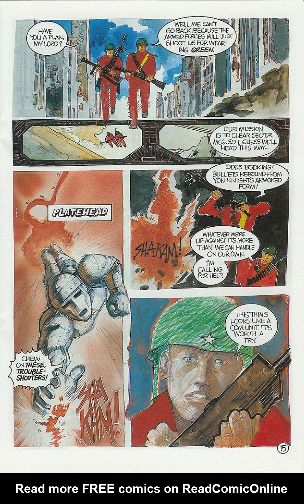 Read online Paranoia comic -  Issue #3 - 17