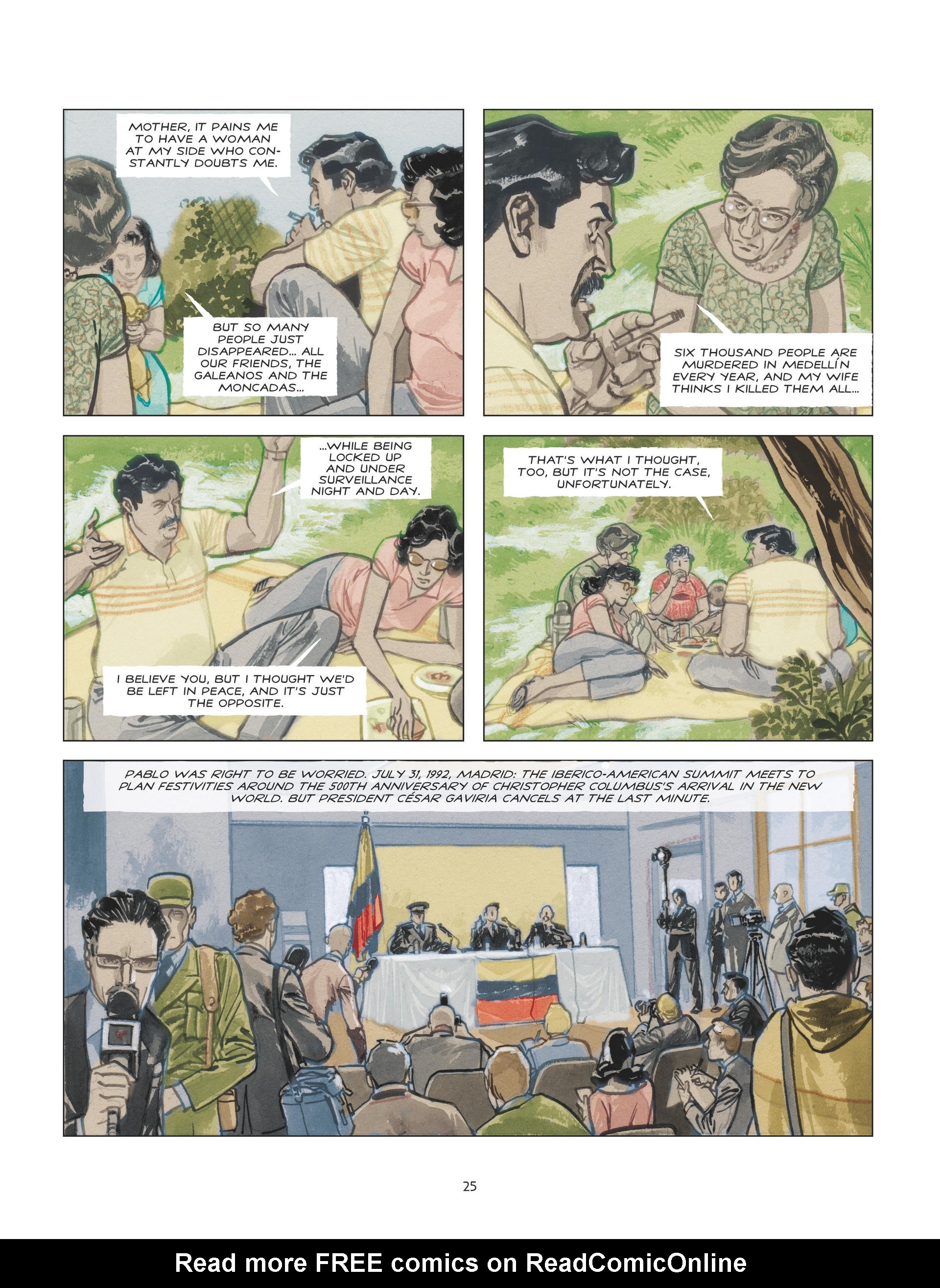 Read online Escobar - El Patrón comic -  Issue #2 - 23