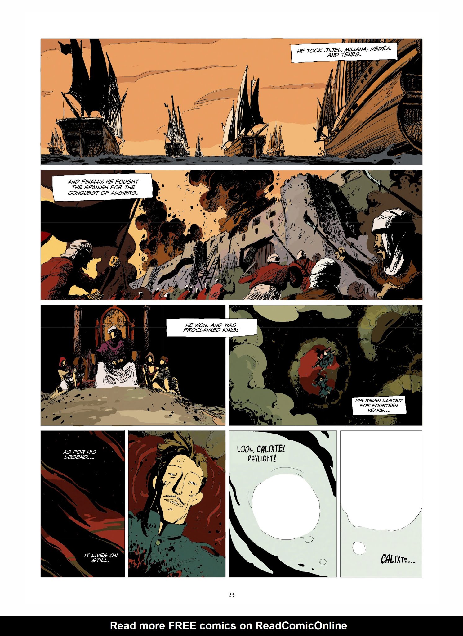 Read online Of Blood and Gold comic -  Issue #1 - 23