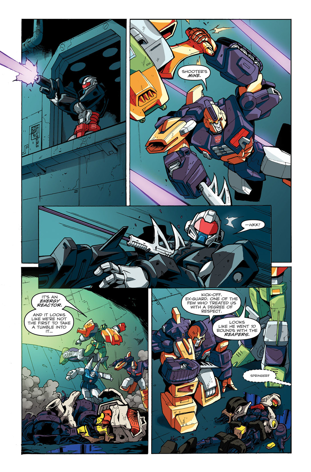 Read online Transformers: Last Stand of The Wreckers comic -  Issue #3 - 14