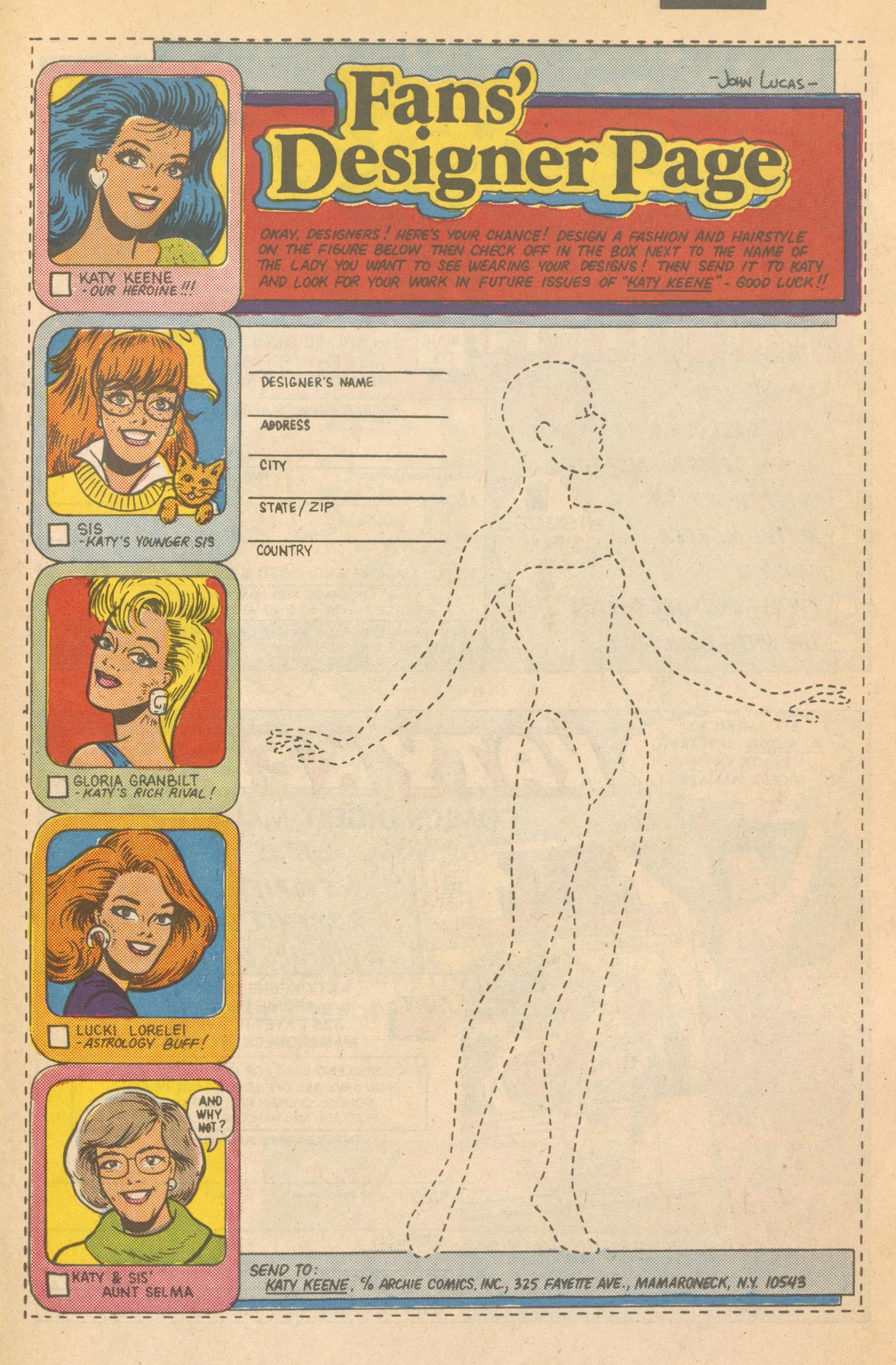 Read online Katy Keene (1983) comic -  Issue #26 - 22