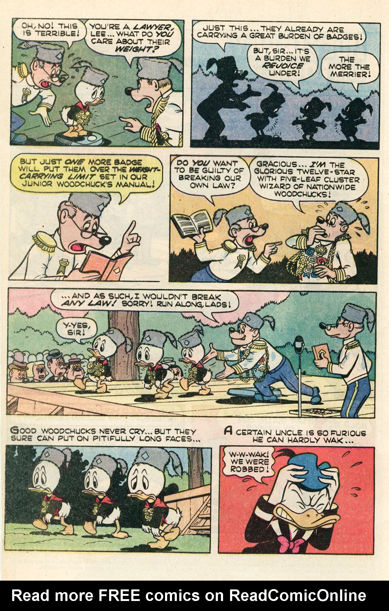 Read online Huey, Dewey, and Louie Junior Woodchucks comic -  Issue #80 - 4