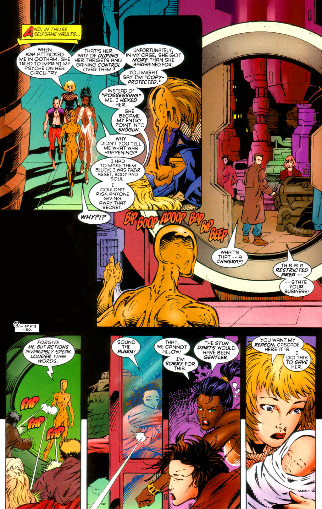 Read online Sovereign Seven comic -  Issue #18 - 13