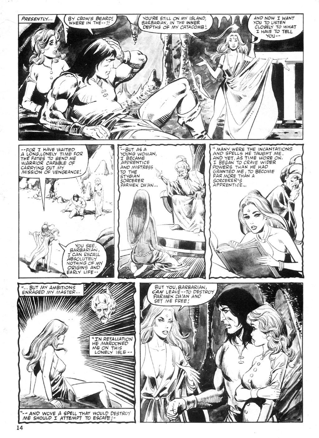 Read online The Savage Sword Of Conan comic -  Issue #94 - 13
