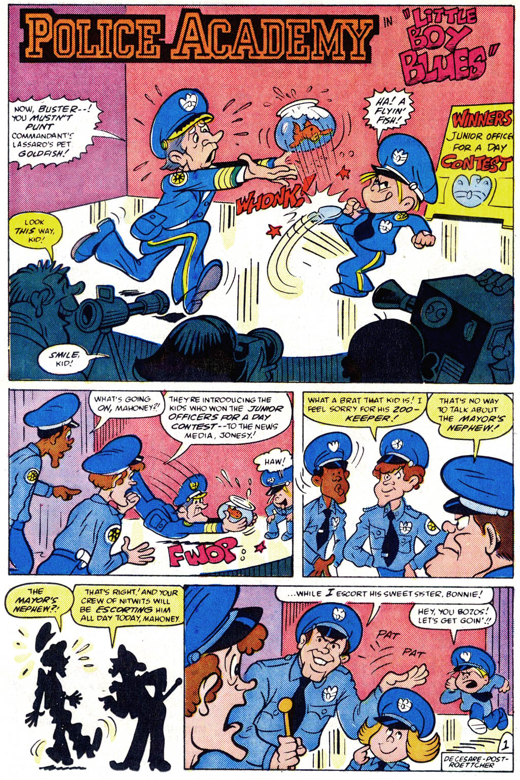 Read online Police Academy comic -  Issue #1 - 19