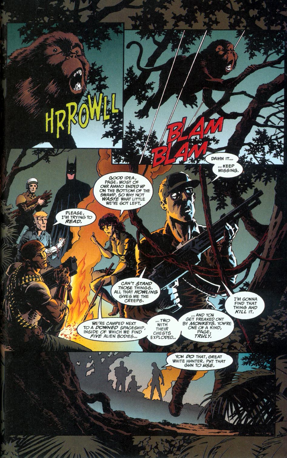 Read online Batman/Aliens comic -  Issue #1 - 23