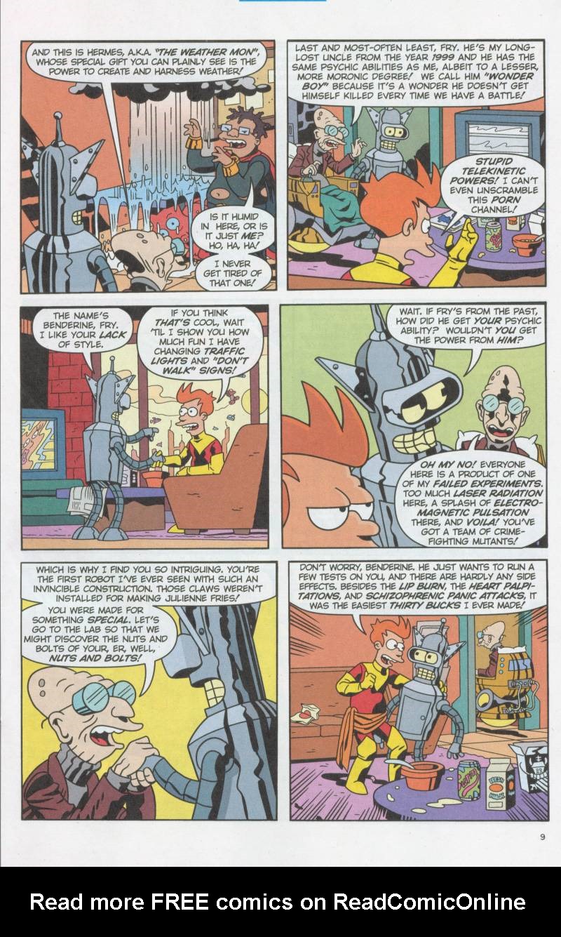 Read online Futurama Comics comic -  Issue #8 - 10