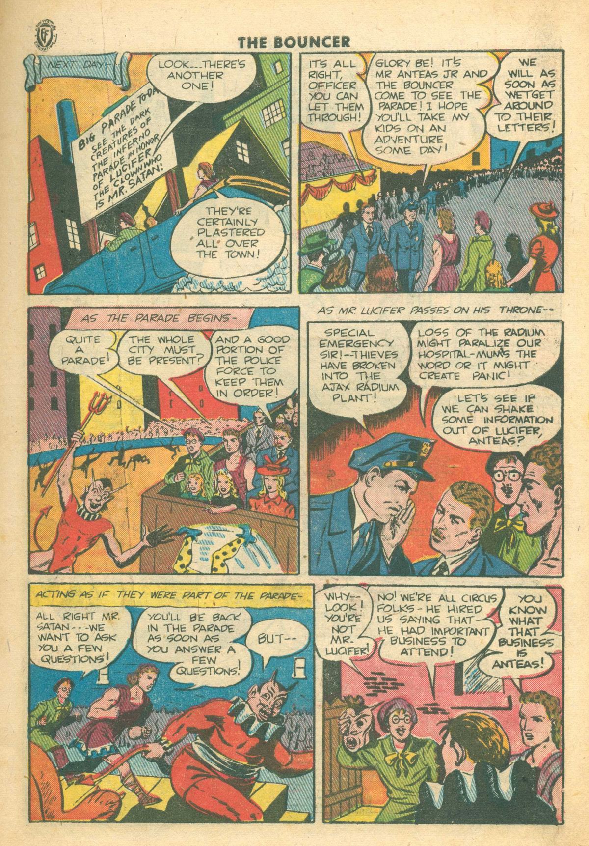 Read online The Bouncer (1944) comic -  Issue #12 - 7