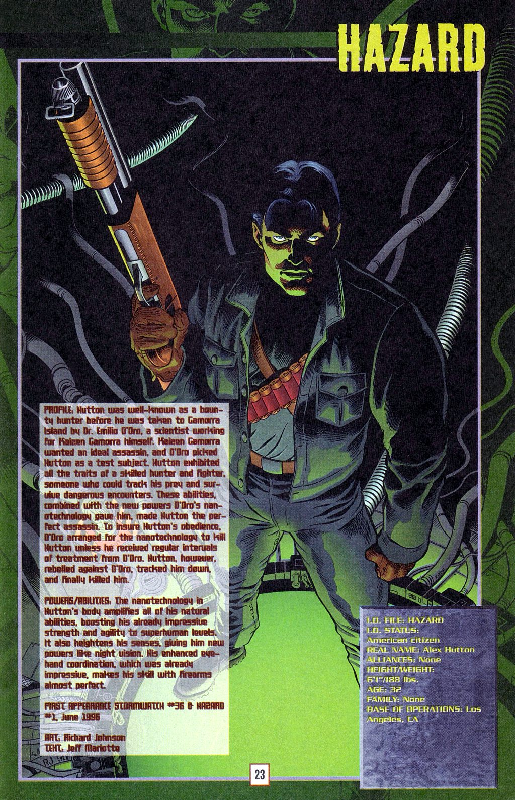 Read online Wildstorm Universe 97 comic -  Issue #1 - 25