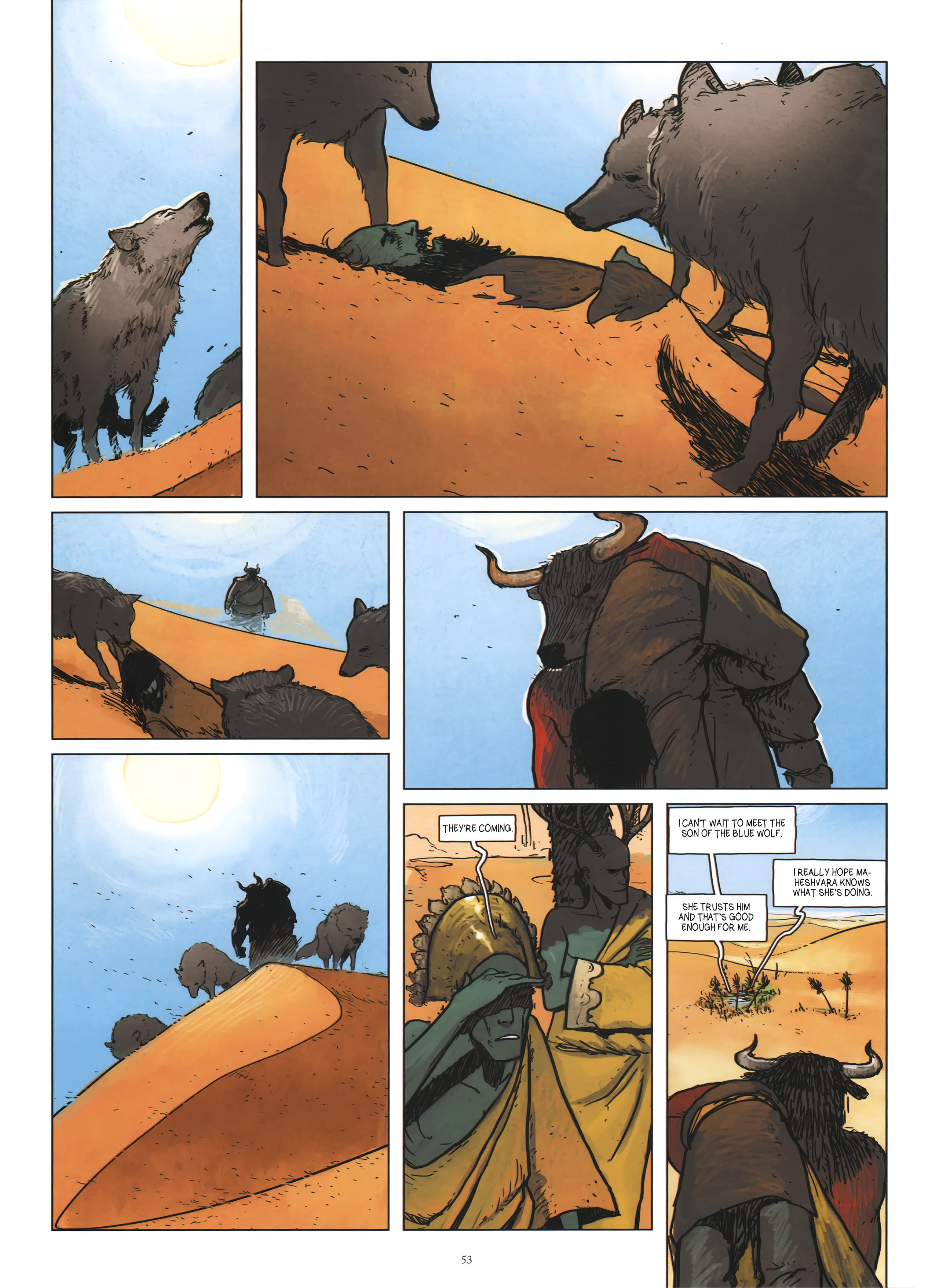 Read online Temujin comic -  Issue #2 - 55