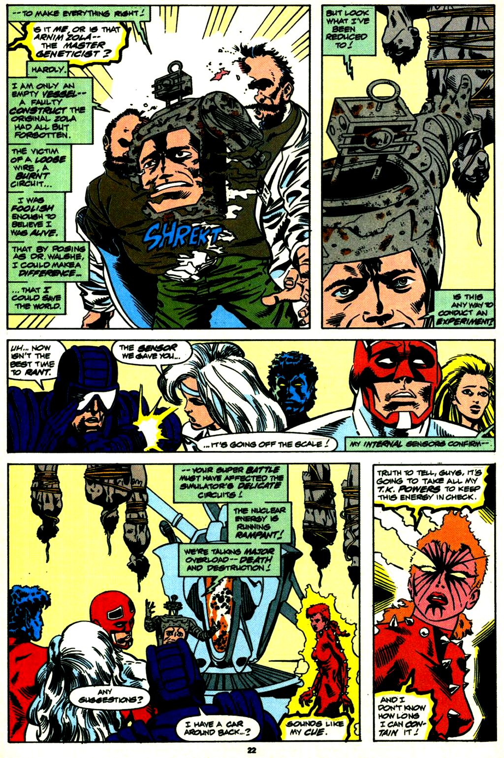 Read online Excalibur (1988) comic -  Issue #36 - 17