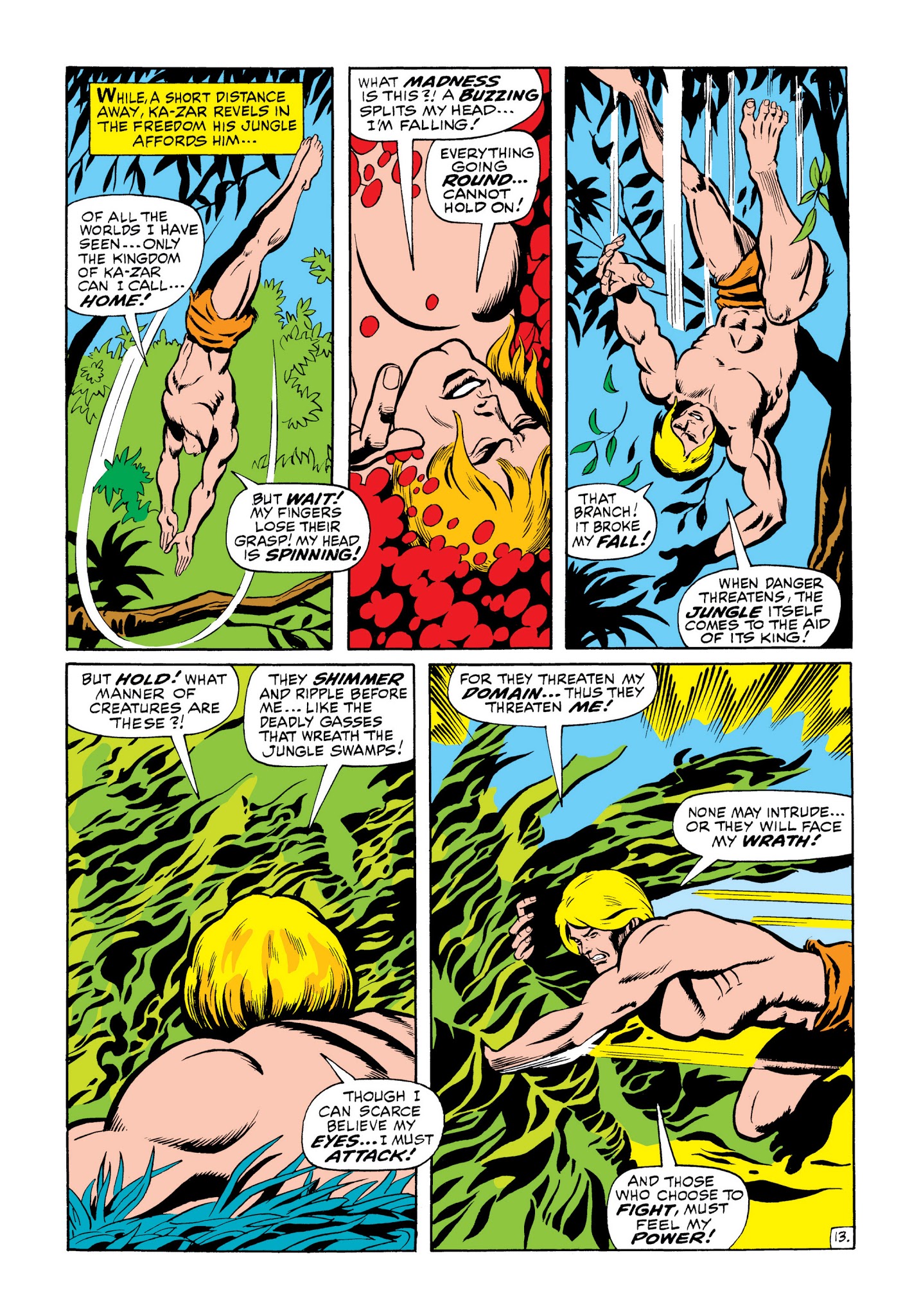 Read online Marvel Masterworks: Ka-Zar comic -  Issue # TPB 1 (Part 1) - 22