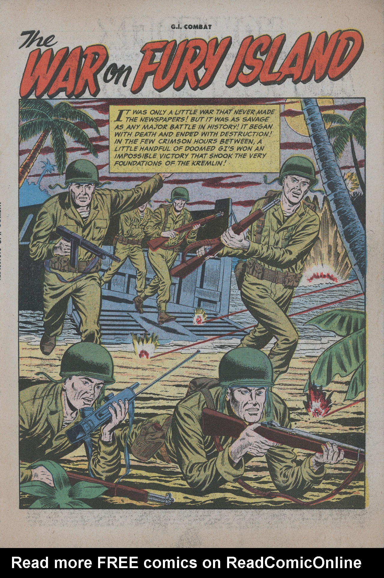 Read online G.I. Combat (1952) comic -  Issue #31 - 3