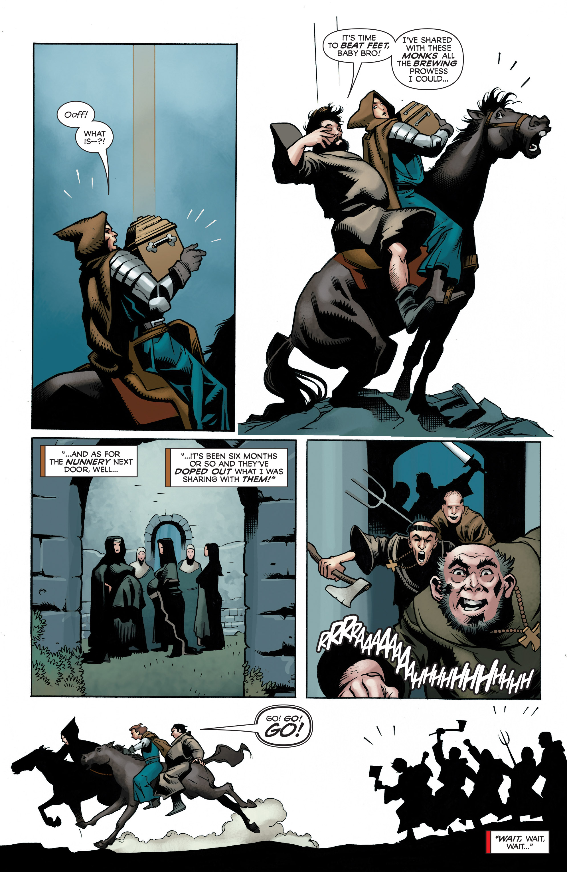 Read online Immortal Brothers: The Tale of the Green Knight comic -  Issue # Full - 13
