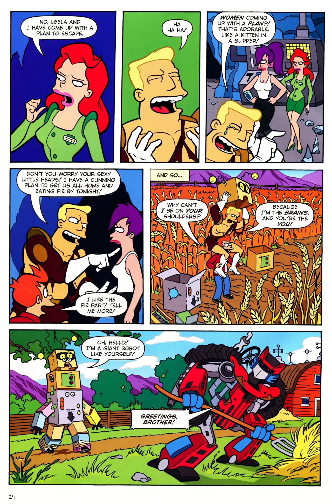 Read online Futurama Comics comic -  Issue #37 - 19