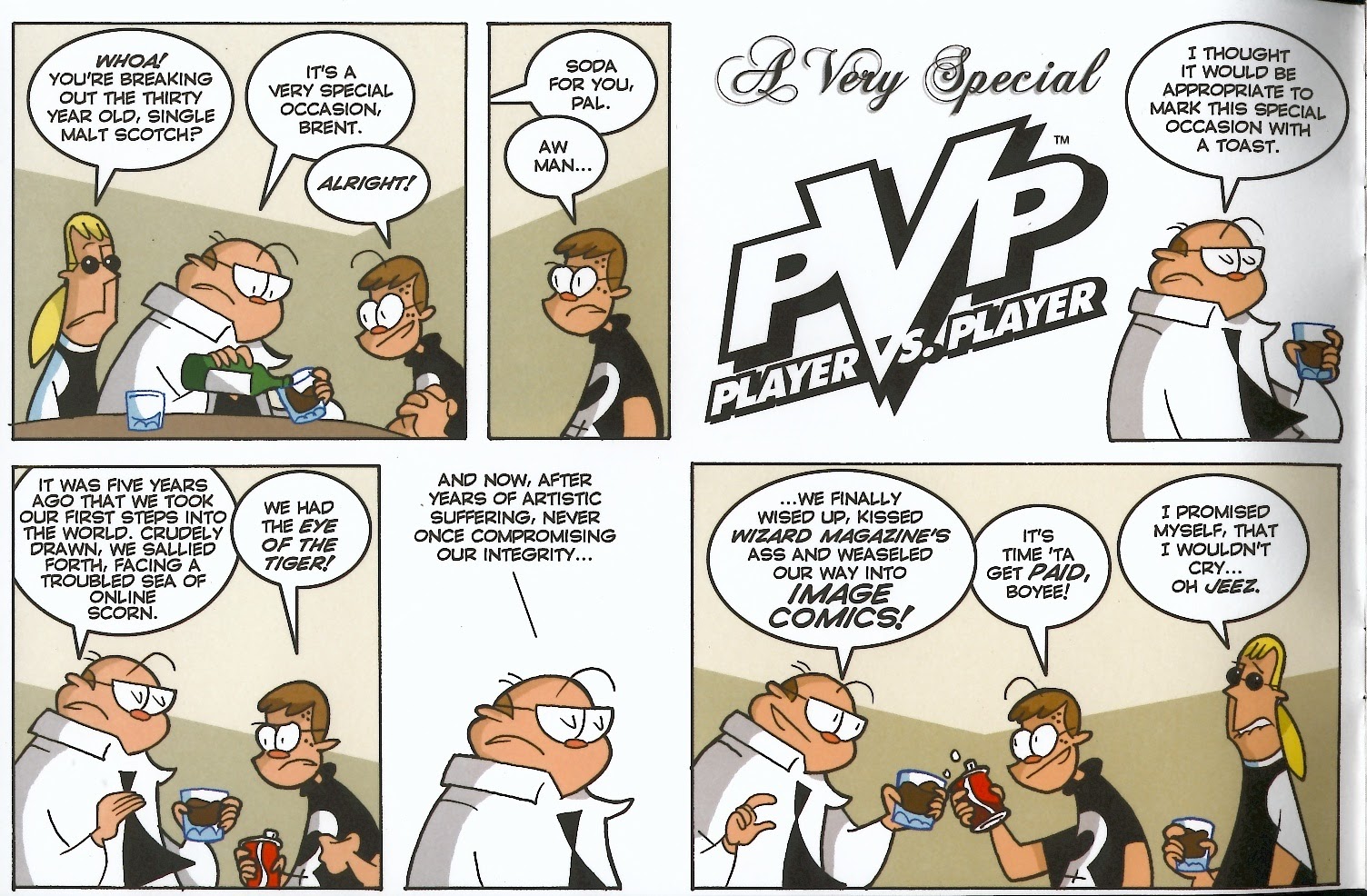 Read online PvP comic -  Issue #1 - 2