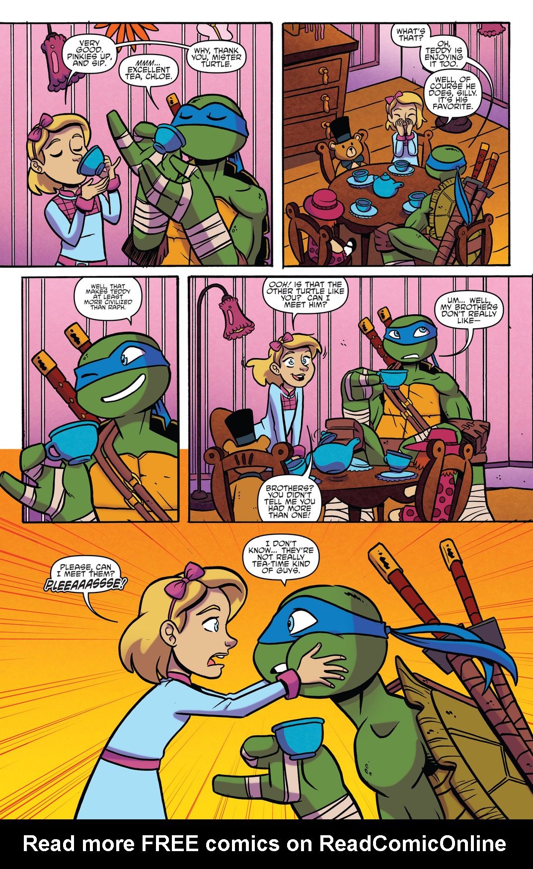 Read online Teenage Mutant Ninja Turtles Amazing Adventures comic -  Issue #5 - 6