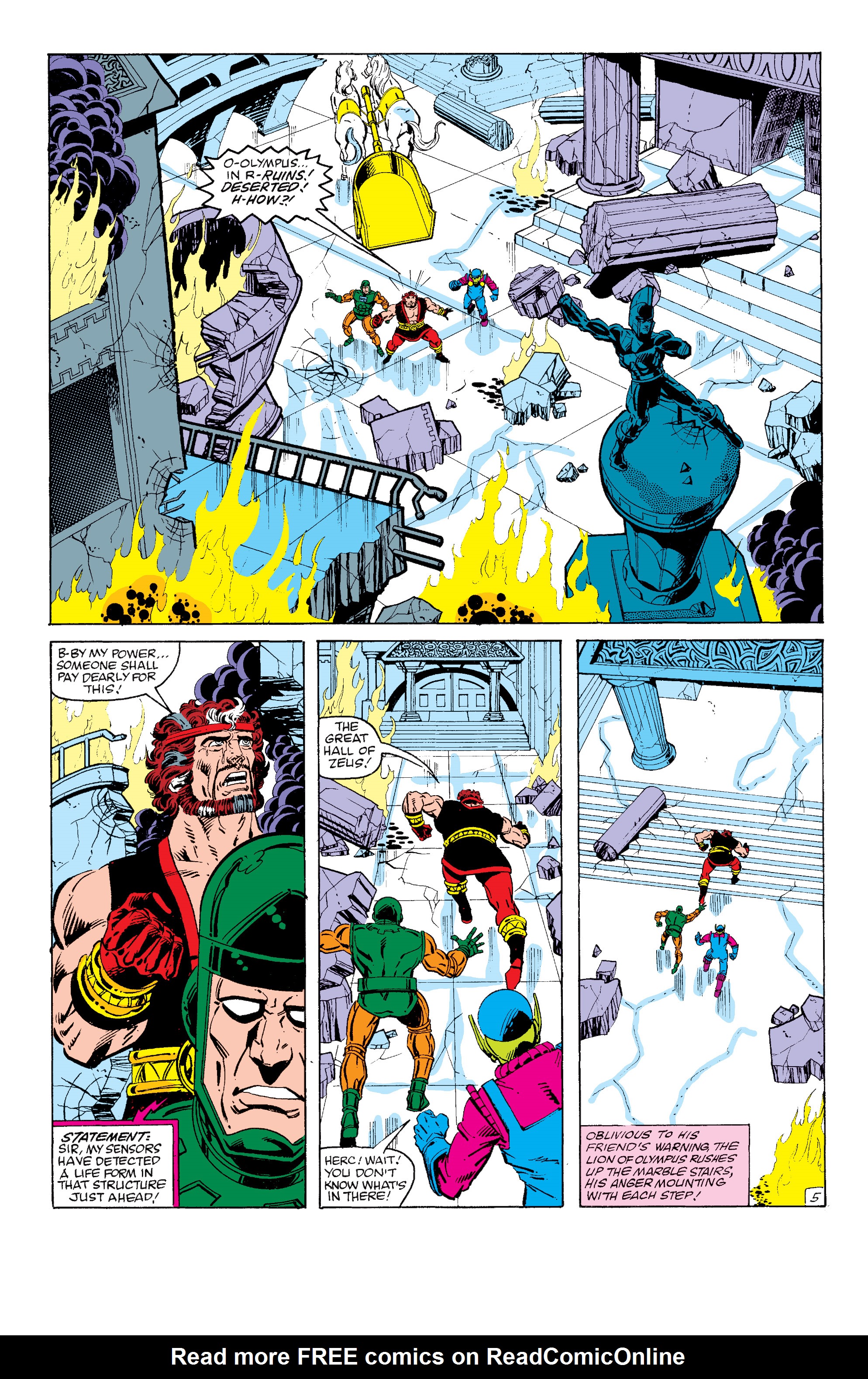 Read online Hercules (1984) comic -  Issue #4 - 6
