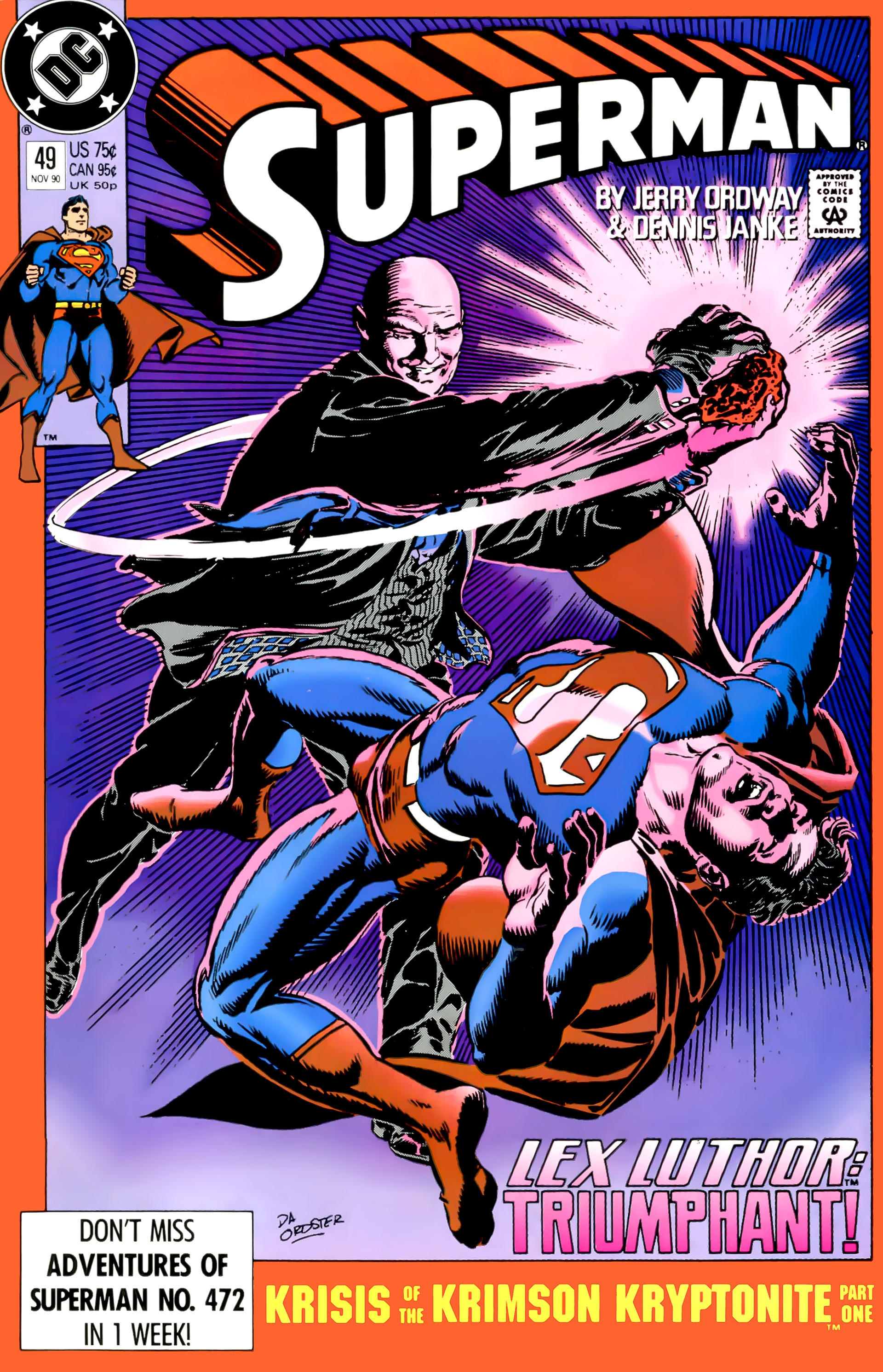 Read online Superman (1987) comic -  Issue #49 - 1