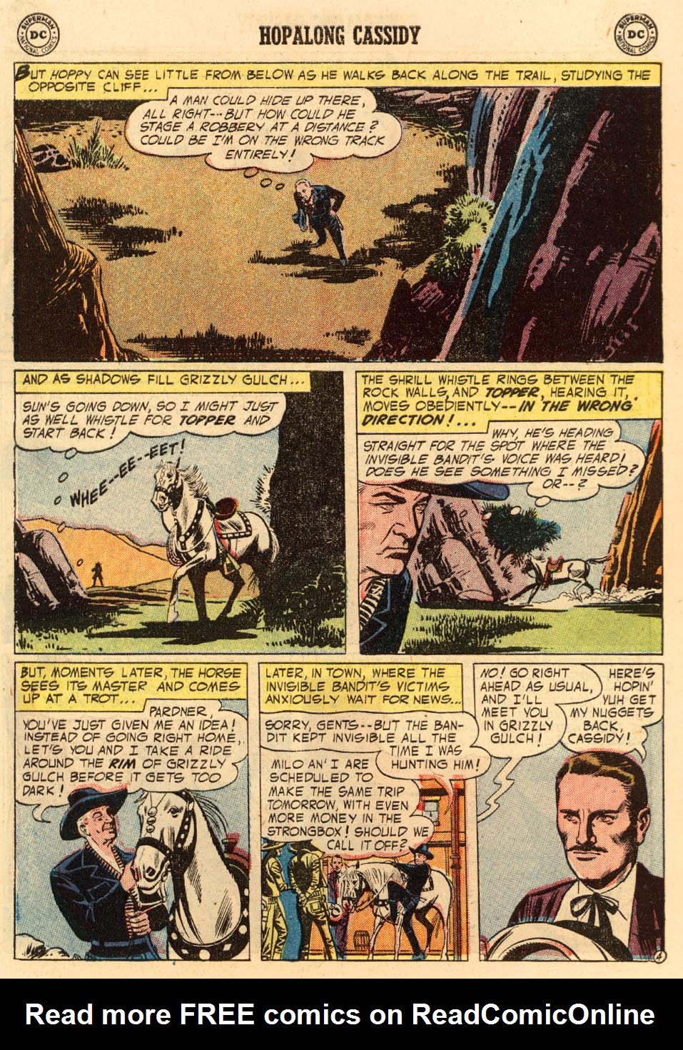 Read online Hopalong Cassidy comic -  Issue #97 - 30