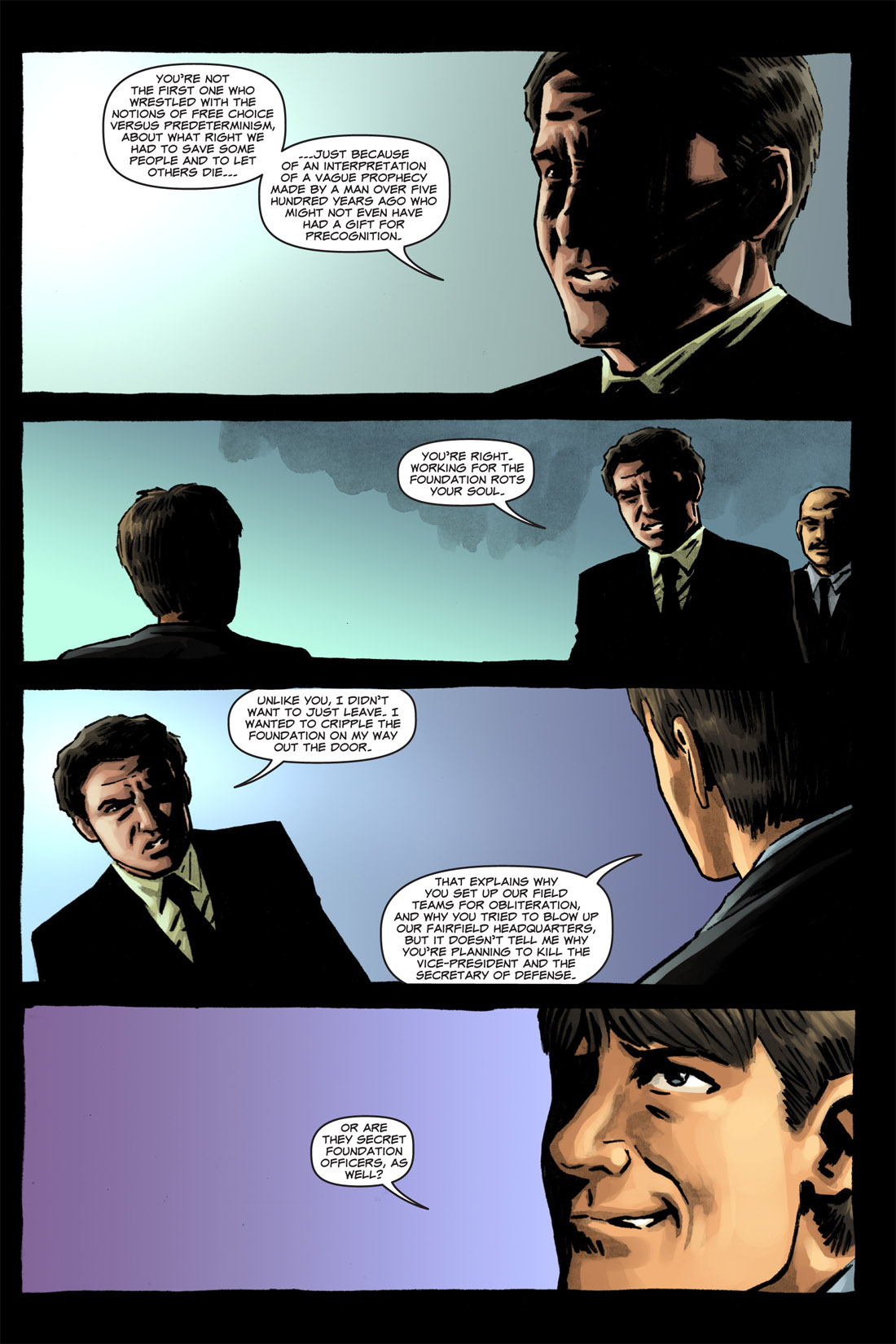 Read online Foundation comic -  Issue #5 - 16