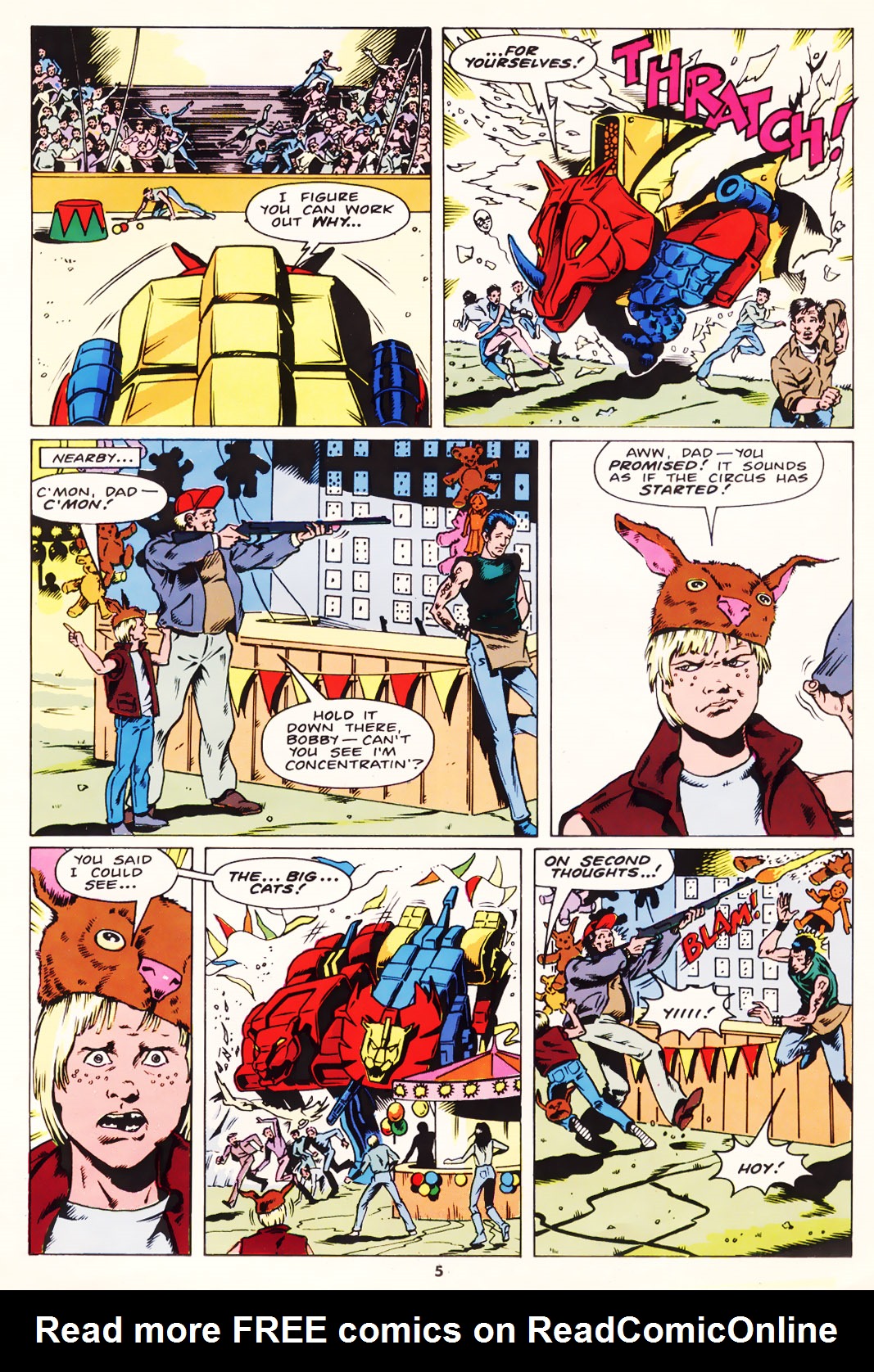 Read online The Transformers (UK) comic -  Issue #135 - 5