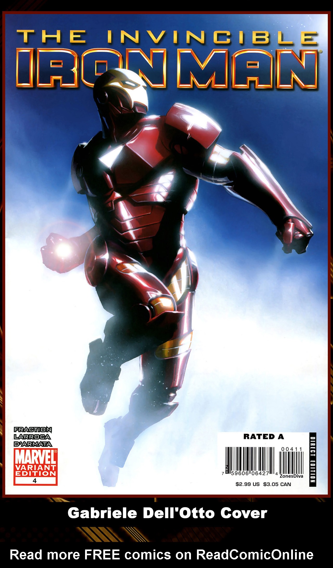 Read online The Invincible Iron Man (2008) comic -  Issue #1-7 - 188