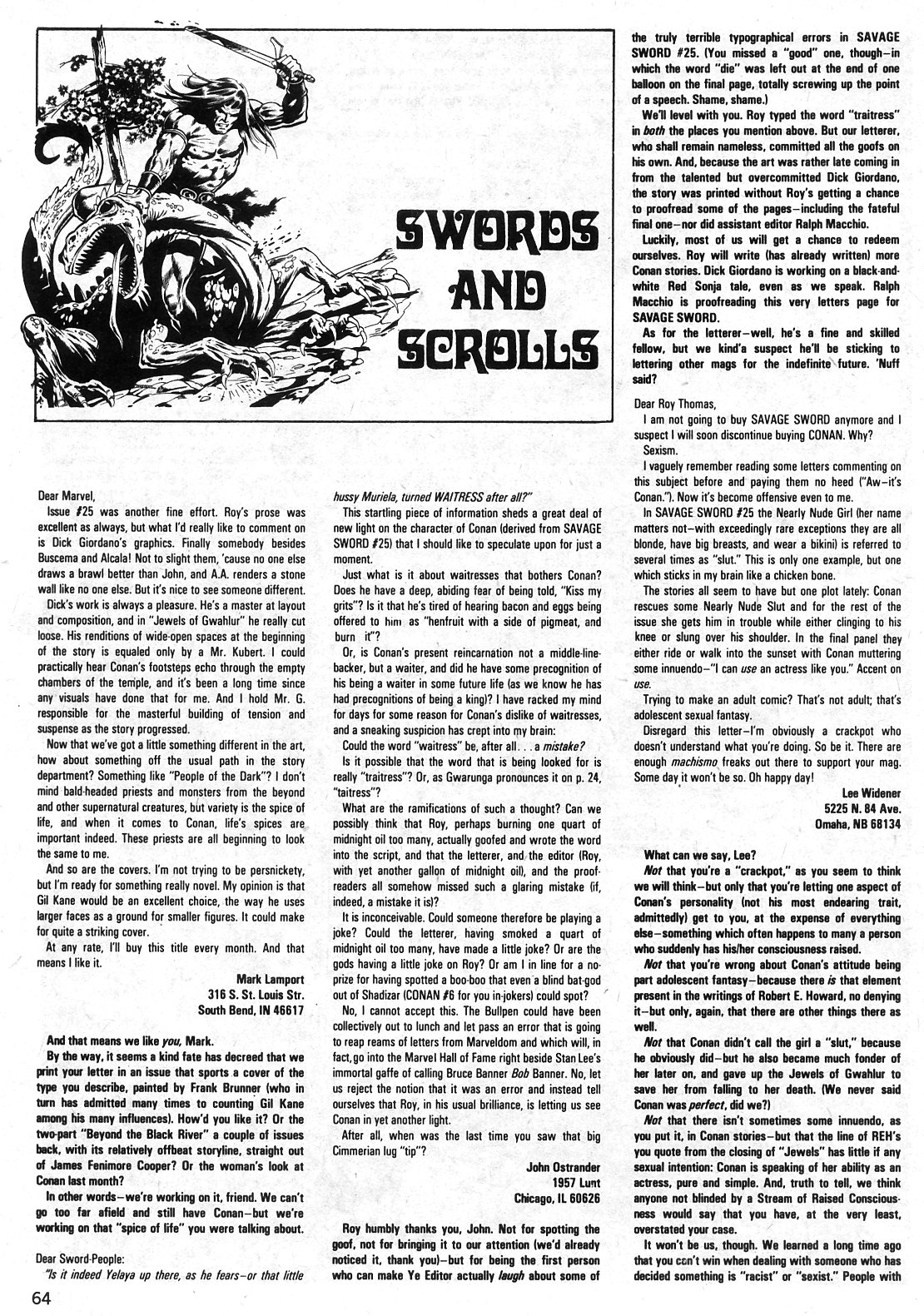 The Savage Sword Of Conan Issue #30 #31 - English 63