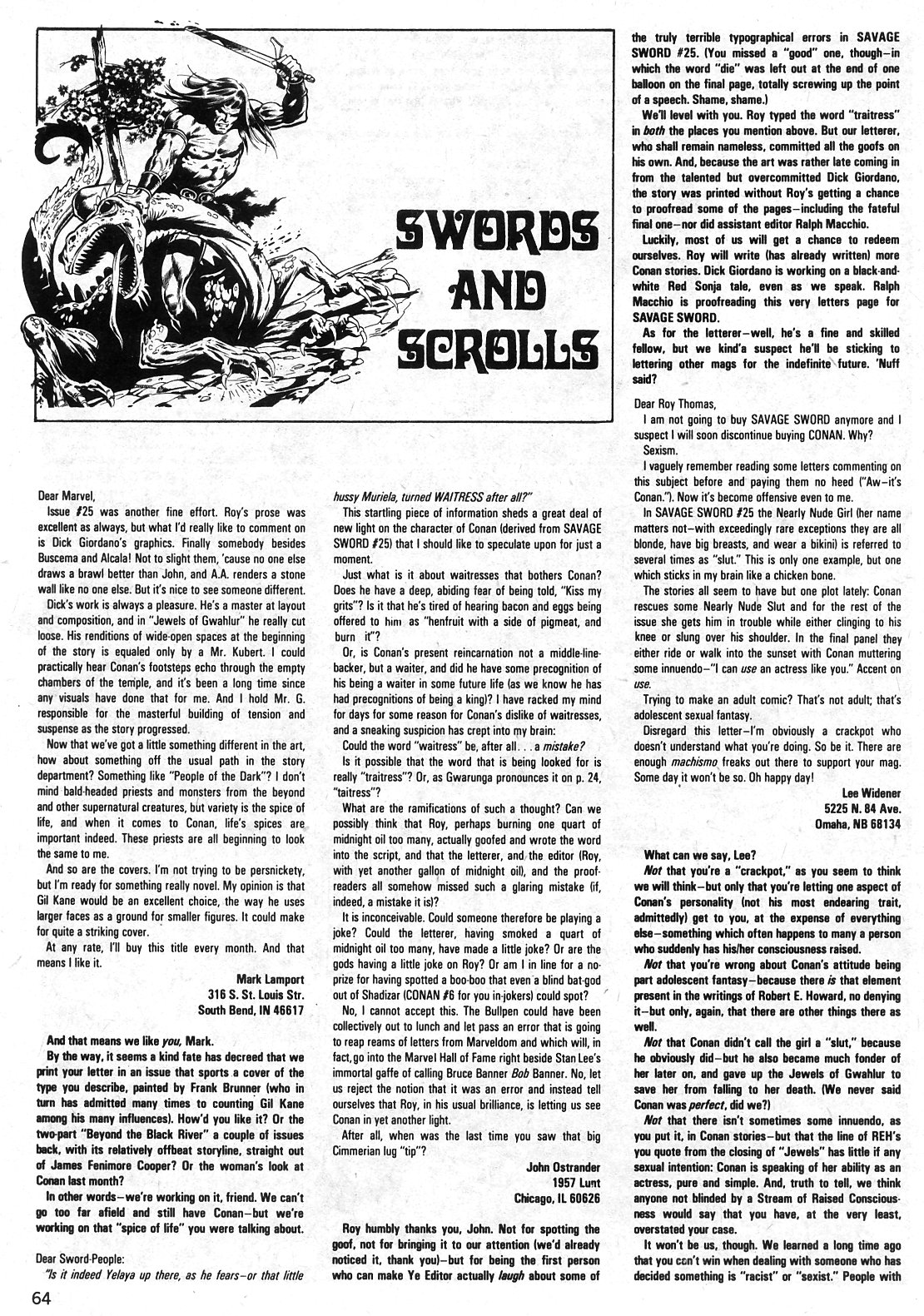 Read online The Savage Sword Of Conan comic -  Issue #30 - 63