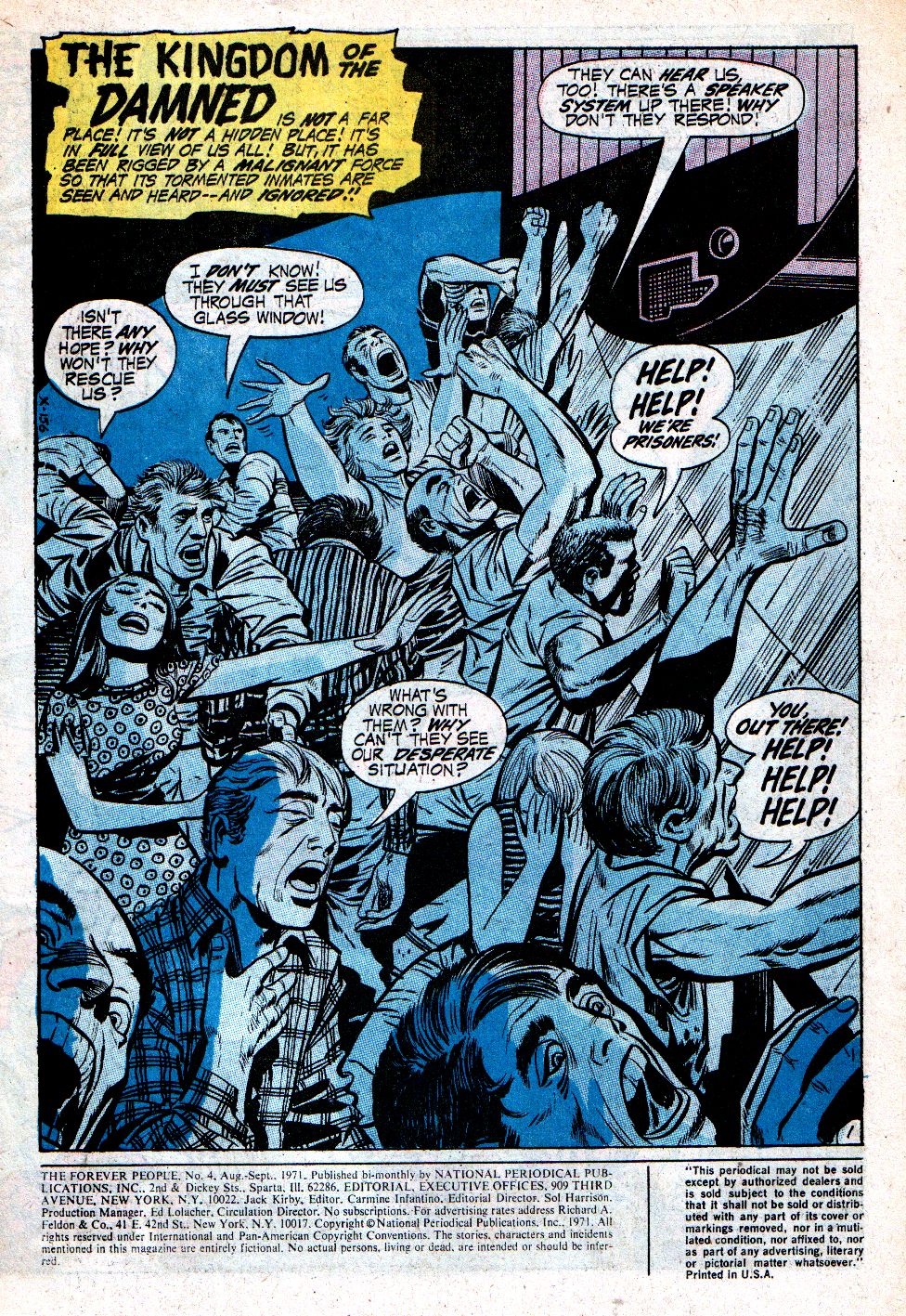 Read online Forever People (1971) comic -  Issue #4 - 3