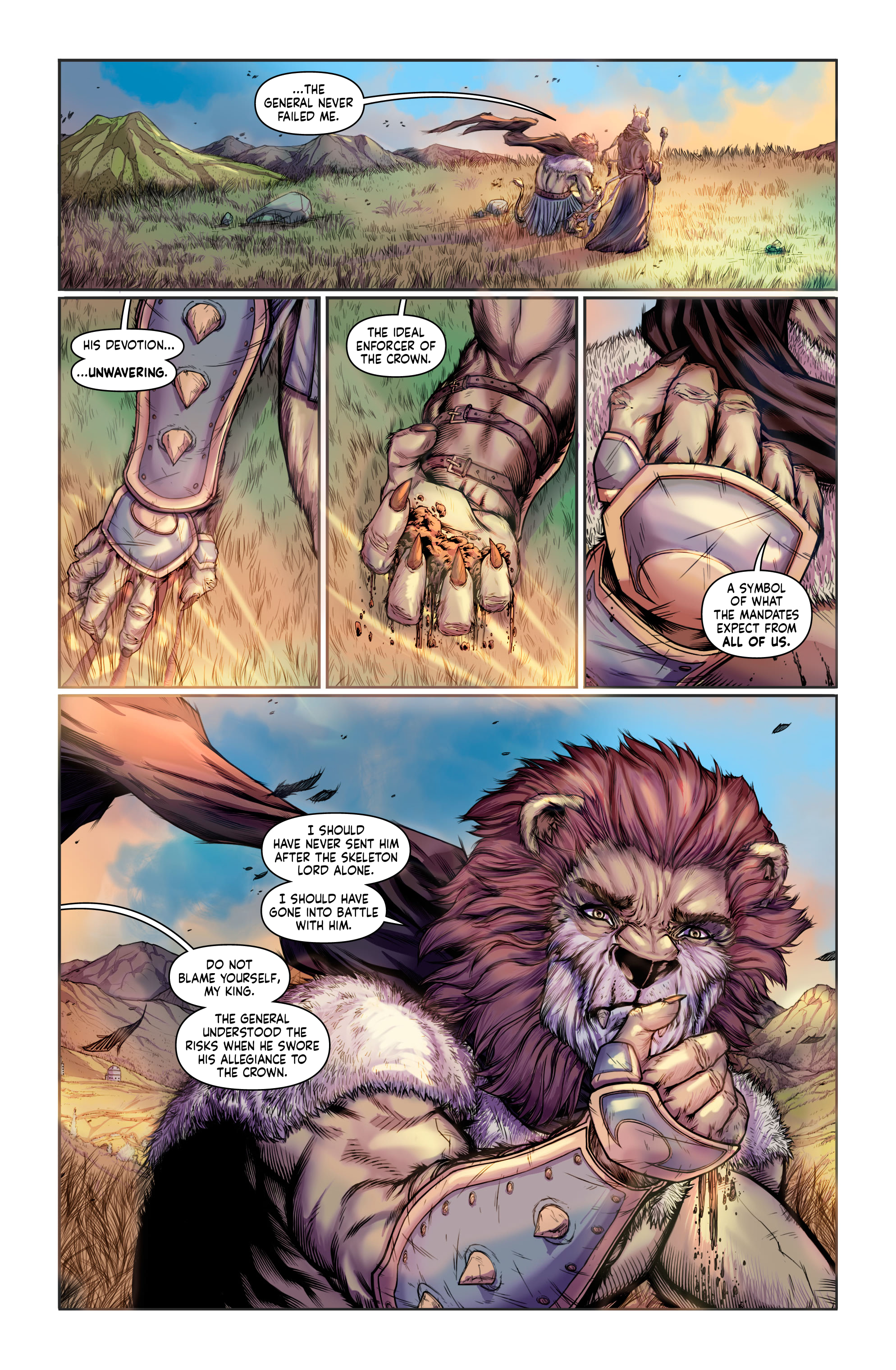 Read online Battlecats: Tales of Valderia comic -  Issue #1 - 8