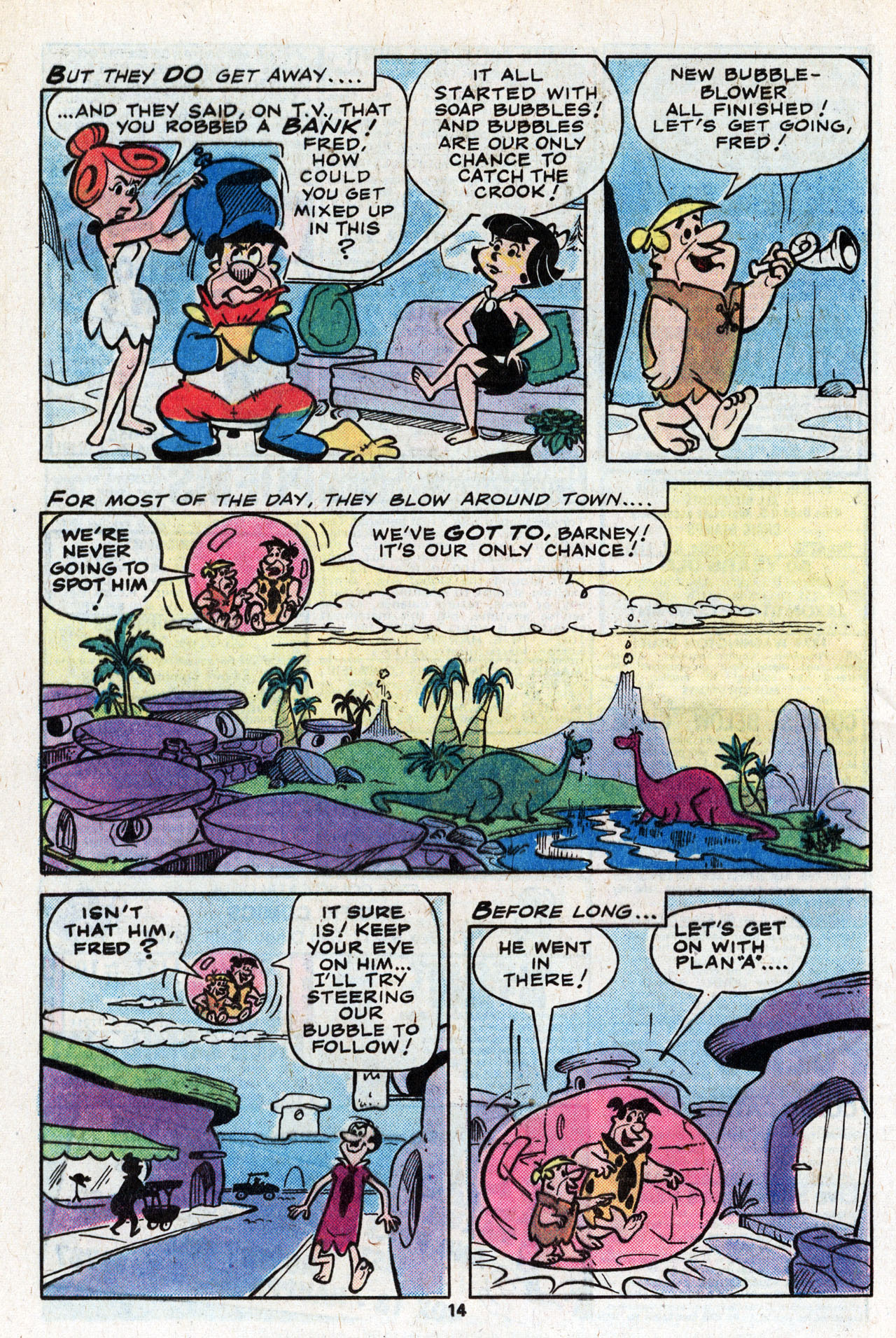 Read online The Flintstones (1977) comic -  Issue #9 - 16