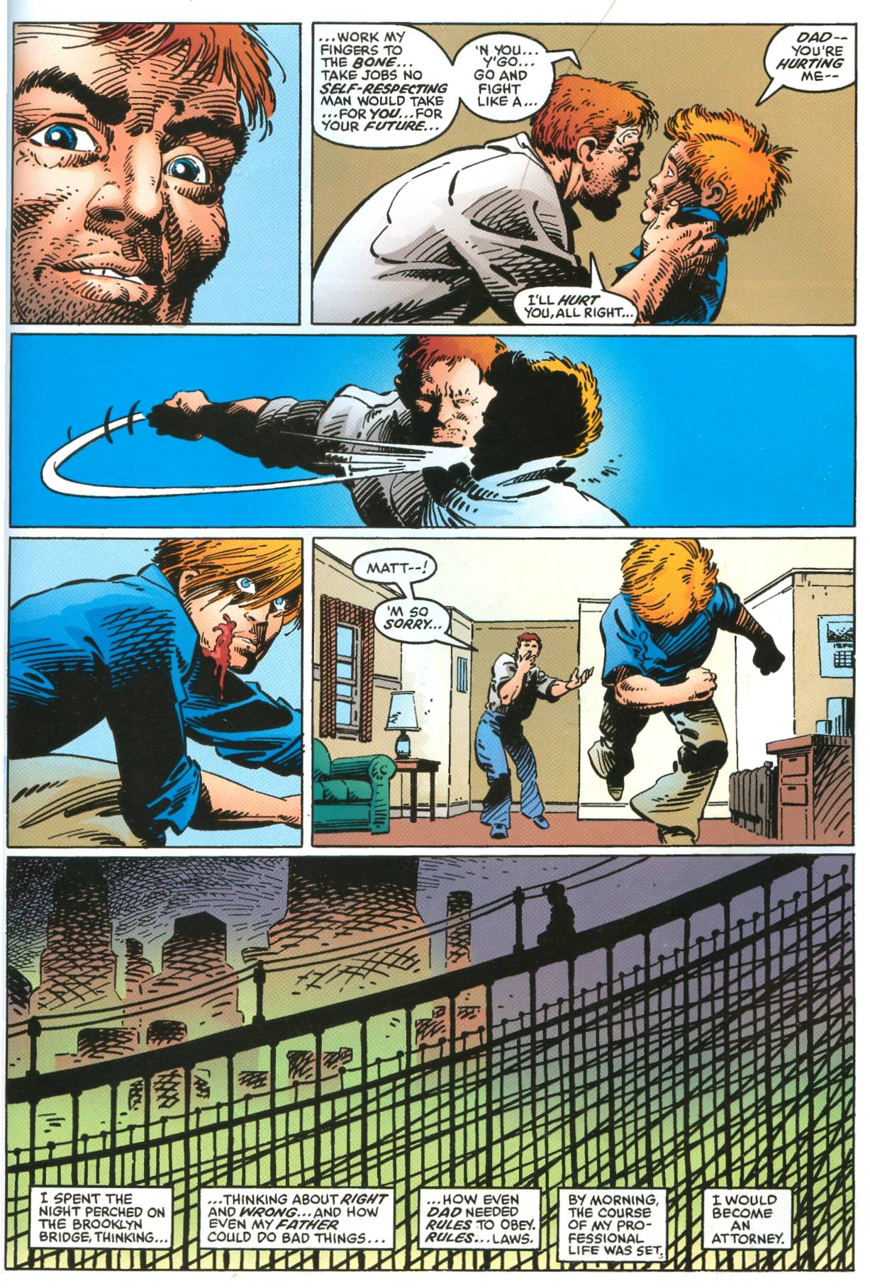 Read online Daredevil Visionaries: Frank Miller comic -  Issue # TPB 3 - 224