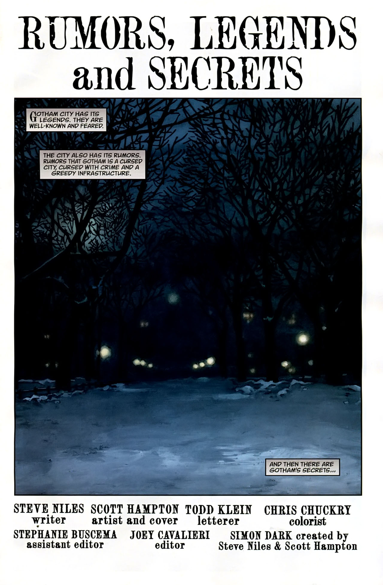 Read online Simon Dark comic -  Issue #2 - 2