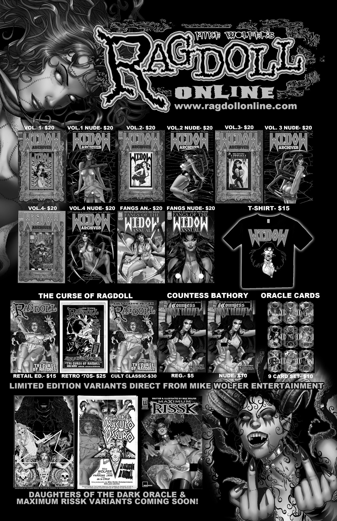 Read online Daughters of the Dark Oracle: The Curse of Ragdoll comic -  Issue # Full - 32