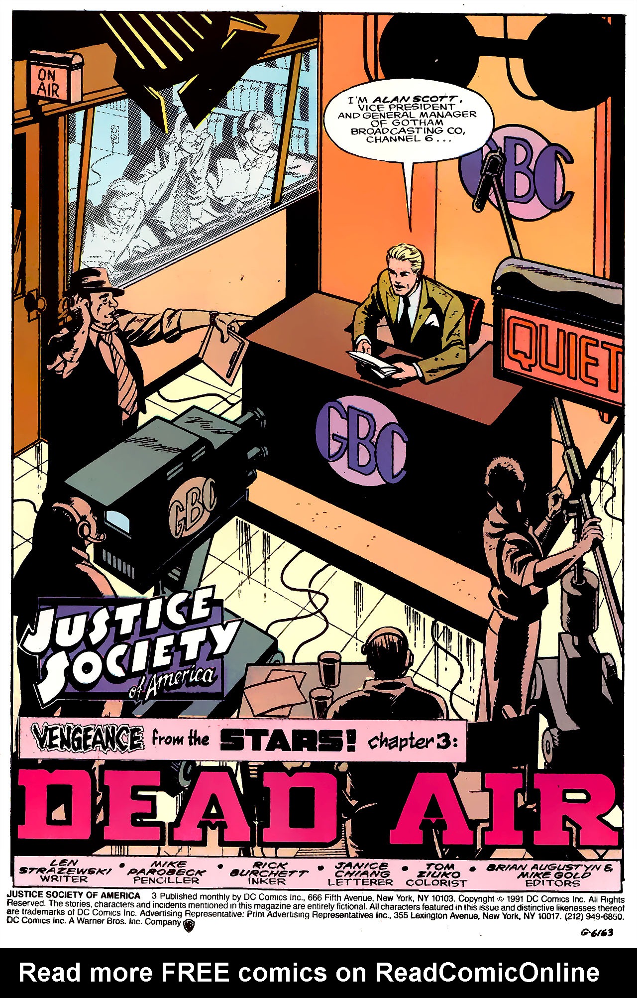 Read online Justice Society of America (1991) comic -  Issue #3 - 3
