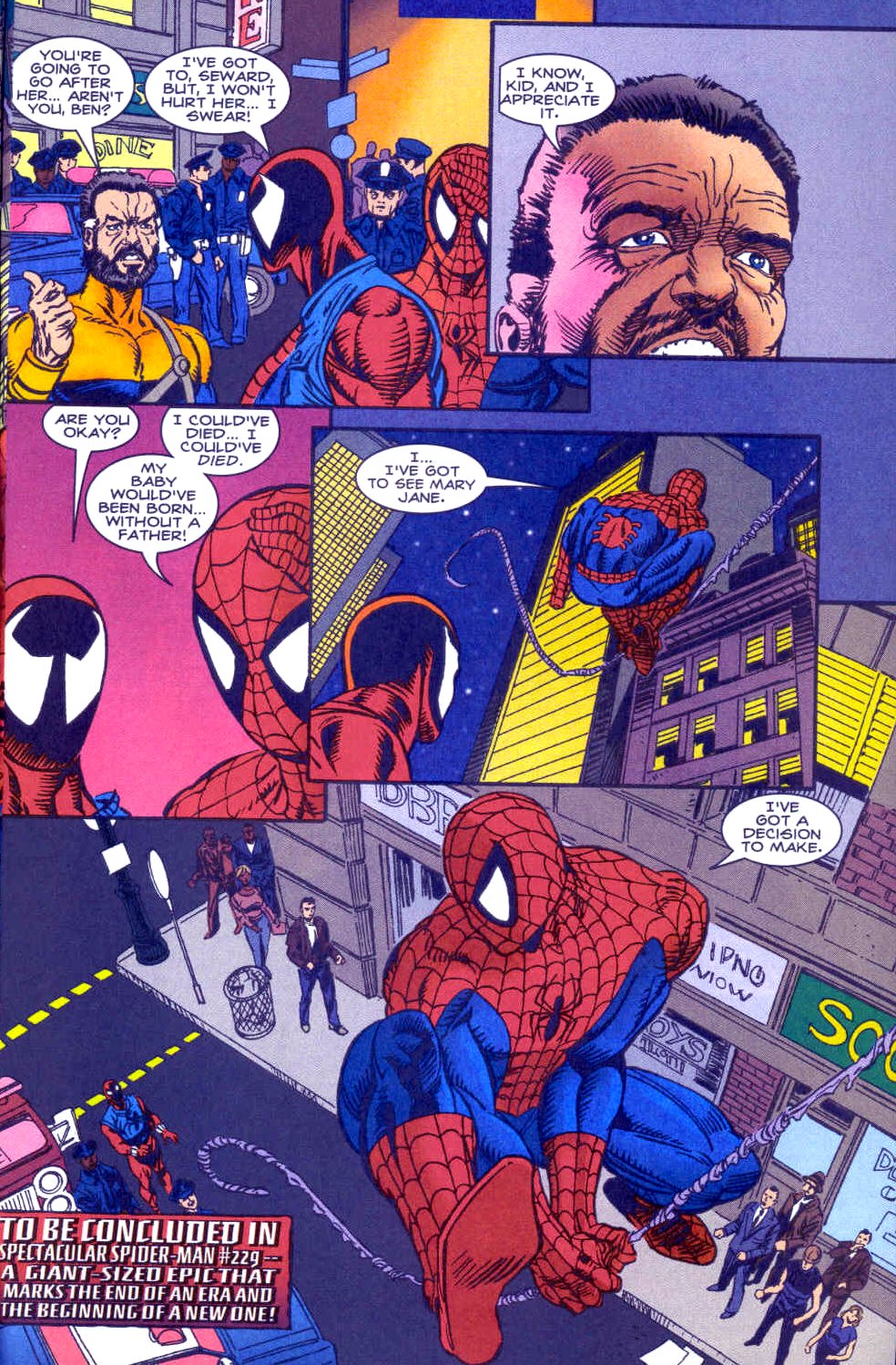 Read online Spider-Man (1990) comic -  Issue #63 - The Kick Inside - 23