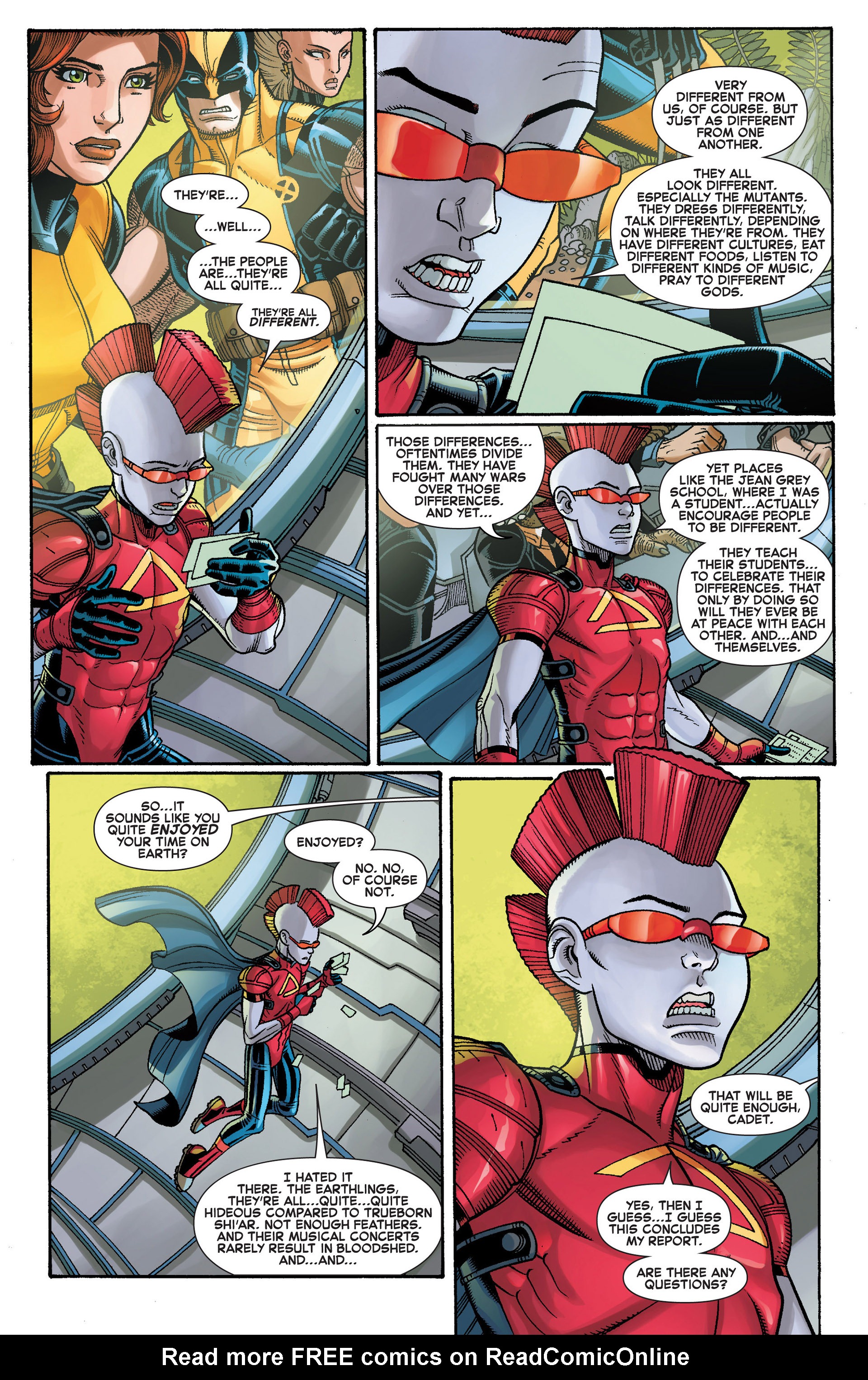 Read online Wolverine & The X-Men comic -  Issue # _Annual 1 - 4