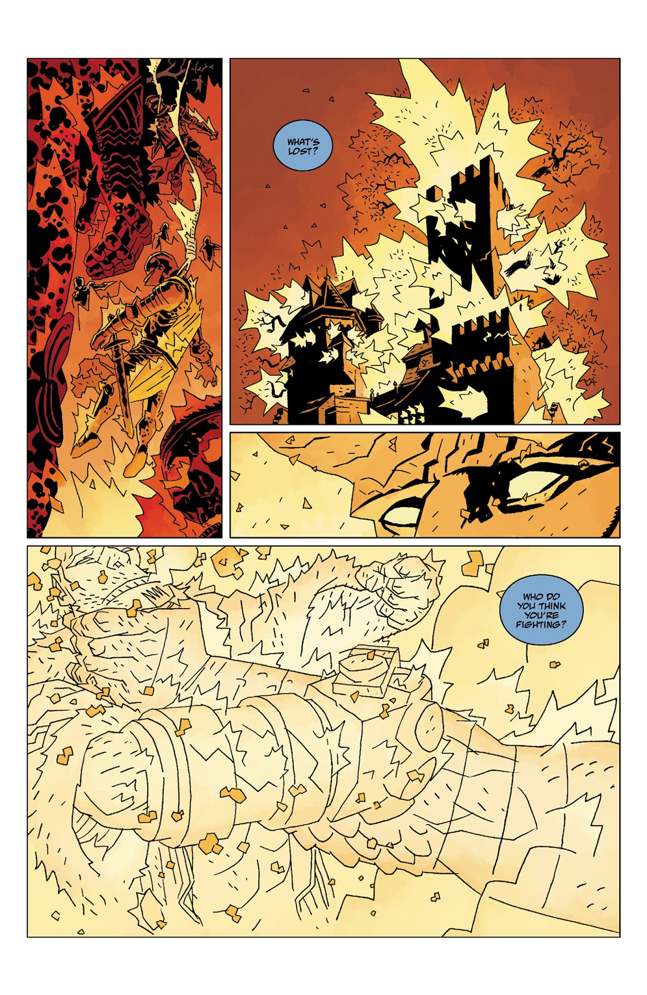 Read online Hellboy: The Wild Hunt comic -  Issue # TPB - 152