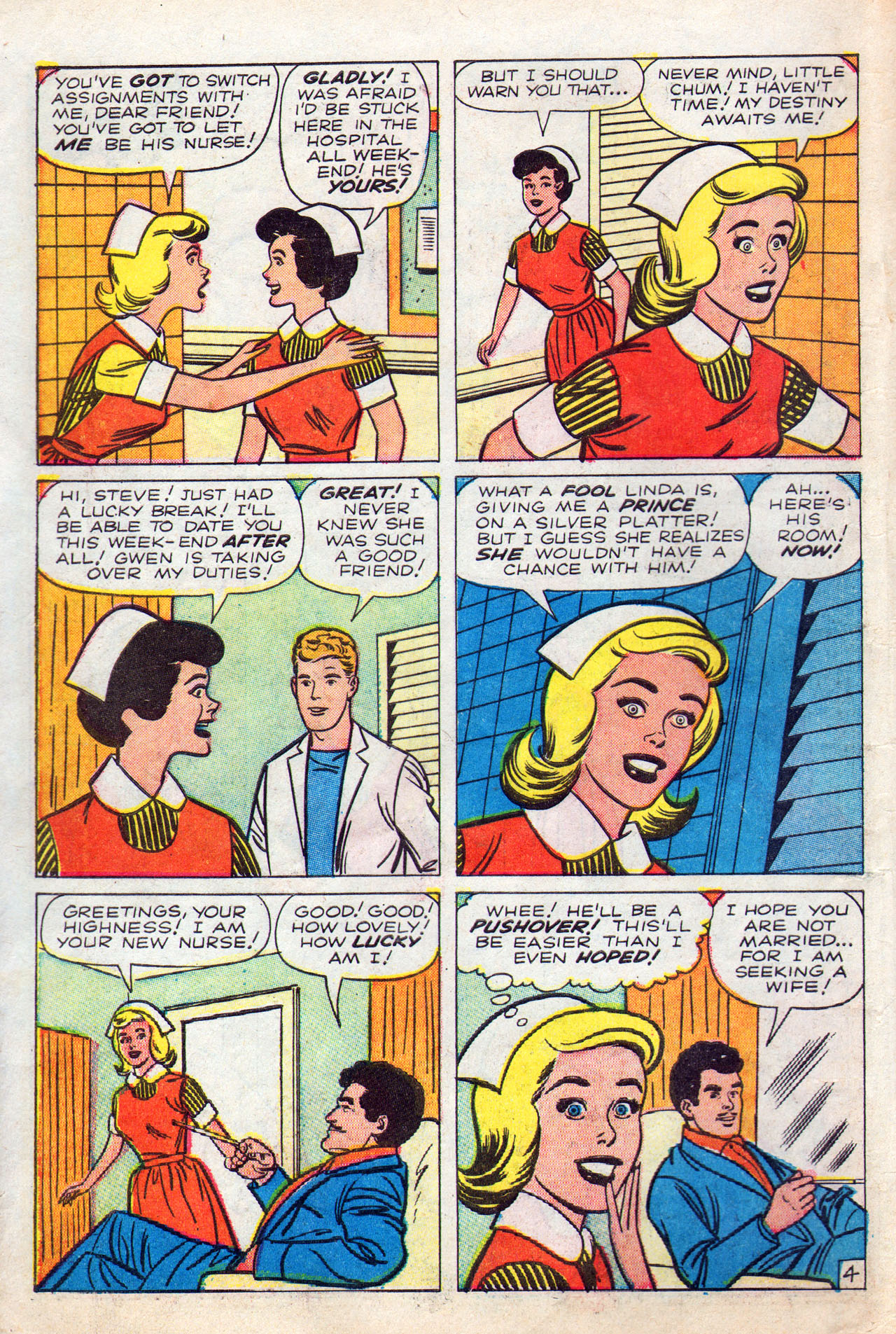 Read online Linda Carter, Student Nurse comic -  Issue #7 - 6
