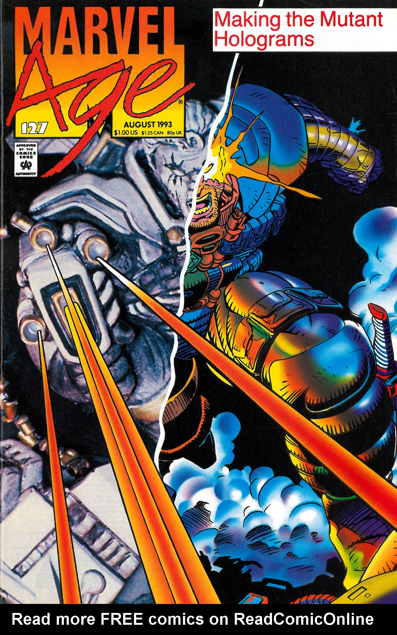 Read online Marvel Age comic -  Issue #127 - 1