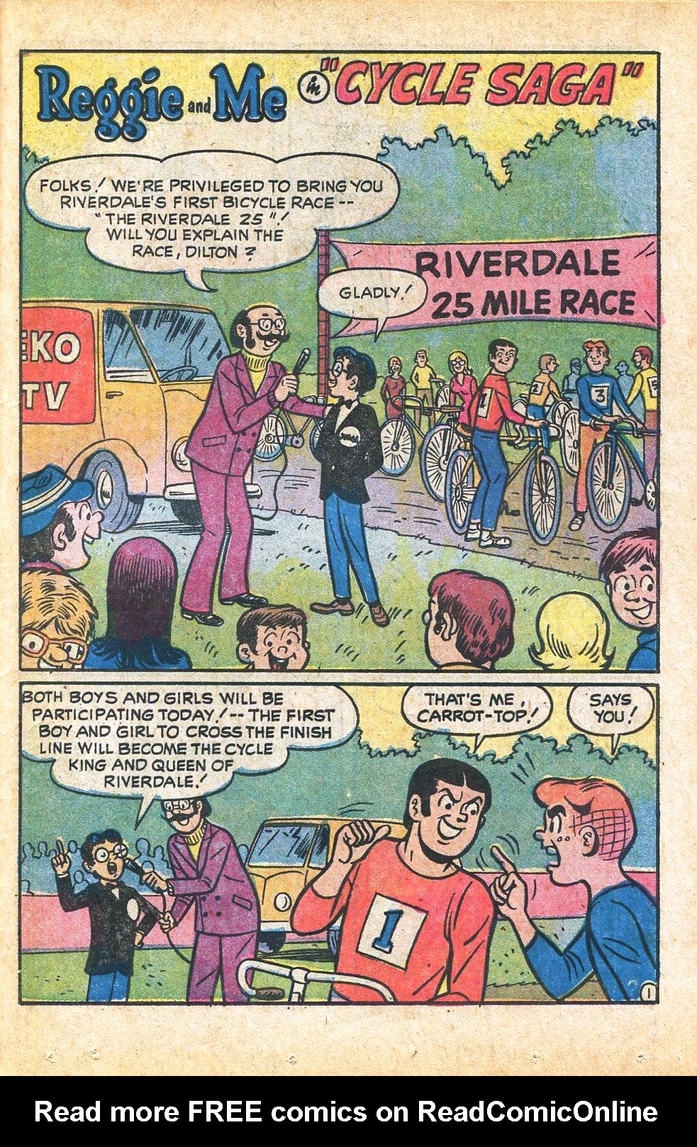 Read online Reggie and Me (1966) comic -  Issue #60 - 35