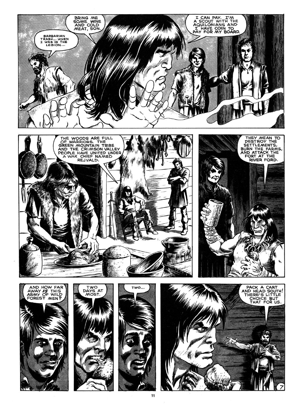Read online The Savage Sword Of Conan comic -  Issue #163 - 12