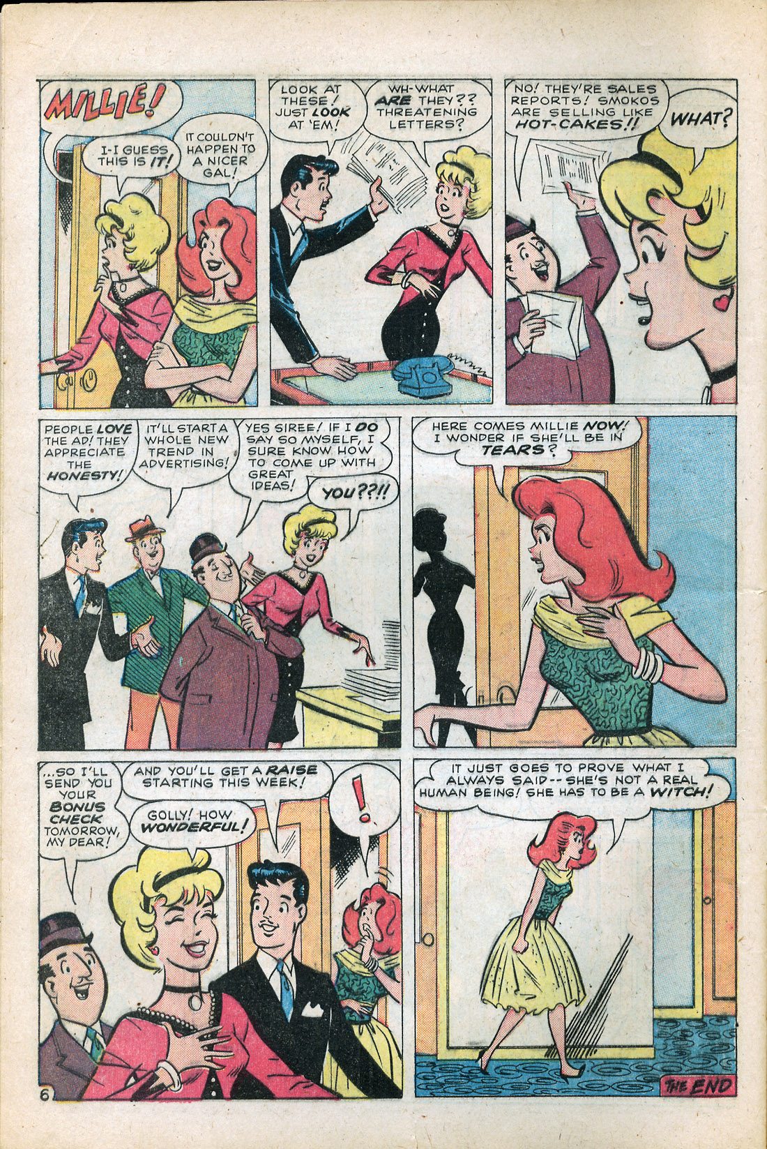 Read online Millie the Model comic -  Issue #104 - 8