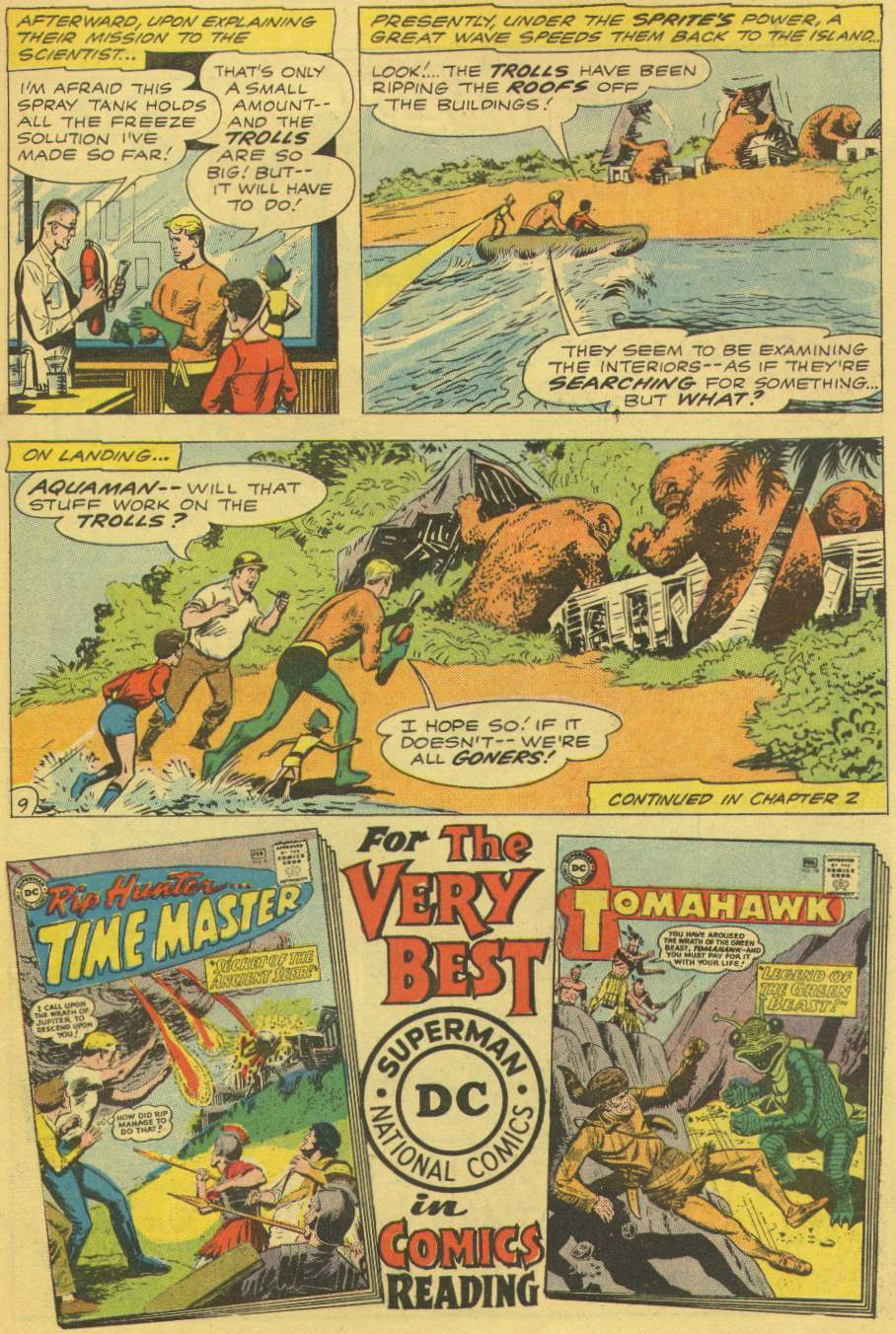 Read online Aquaman (1962) comic -  Issue #1 - 11