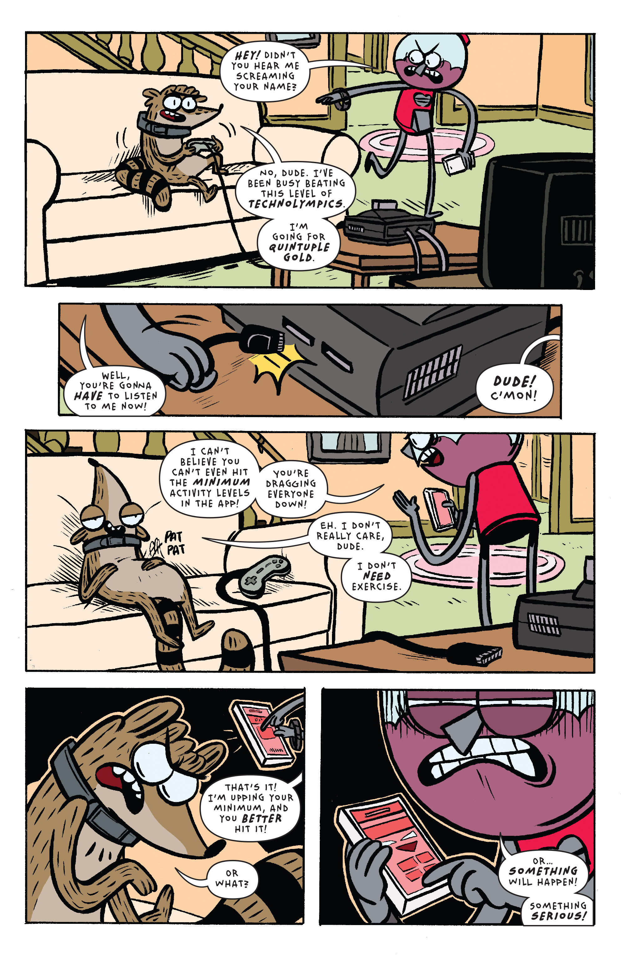 Read online Regular Show comic -  Issue #25 - 5