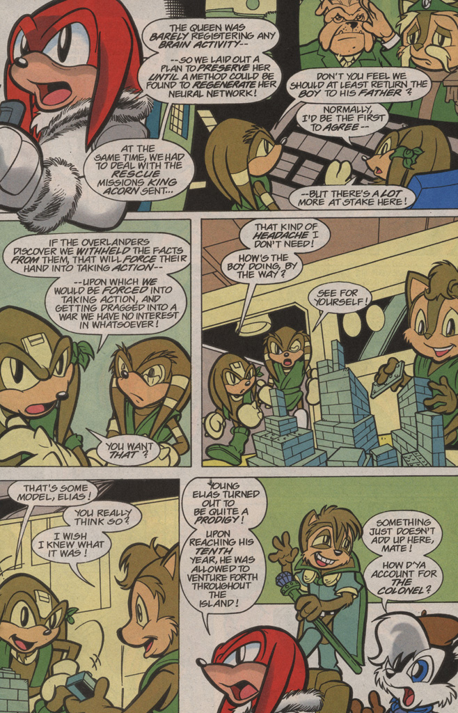 Read online Knuckles the Echidna comic -  Issue #21 - 15