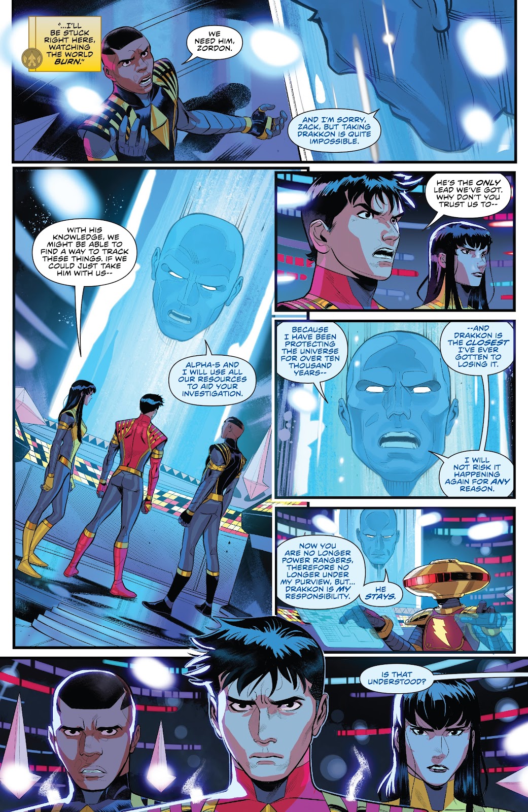 Power Rangers issue 1 - Page 12